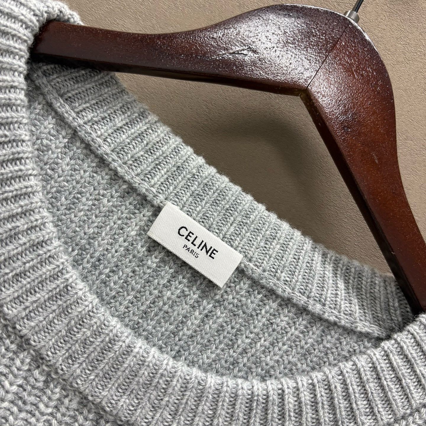 Celine Celine Triomphe Wool Sweater Size XL Size XL / US 12-14 / IT 48-50 - 3 Thumbnail