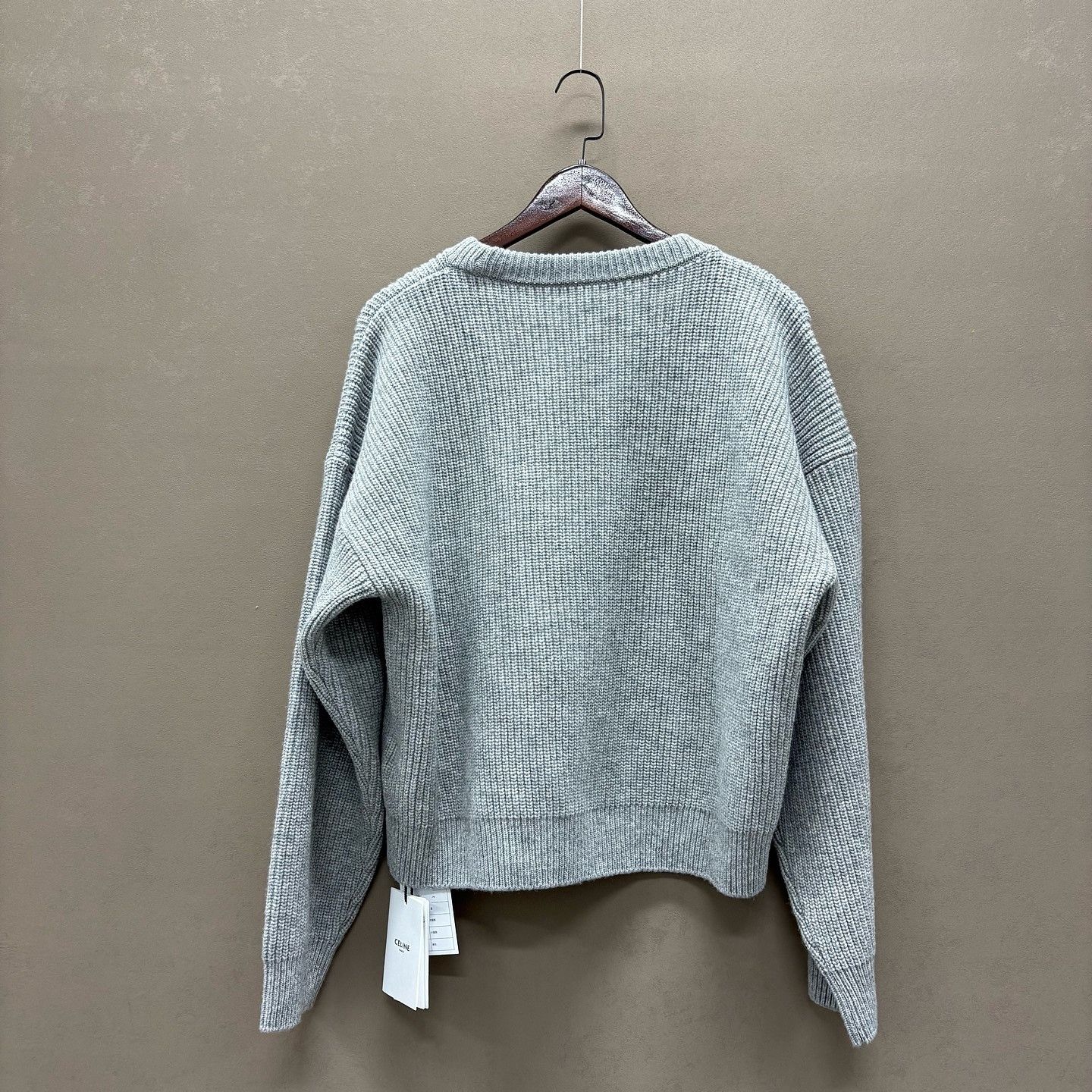 Celine Celine Triomphe Wool Sweater Size XL Size XL / US 12-14 / IT 48-50 - 2 Thumbnail
