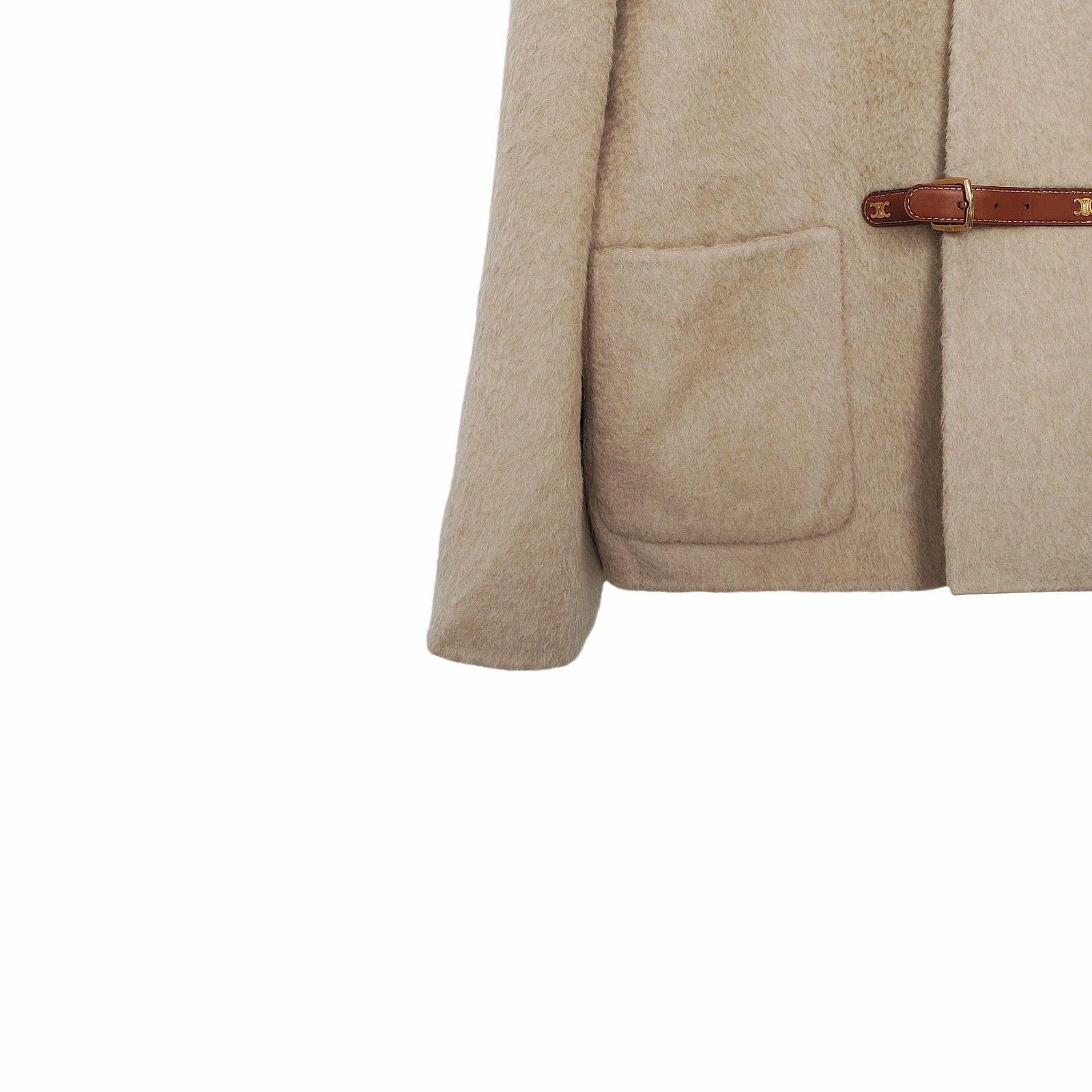 Celine Celine Camel Hair Hooded Jacket Size 38 Size S / US 4 / IT 40 - 7 Thumbnail