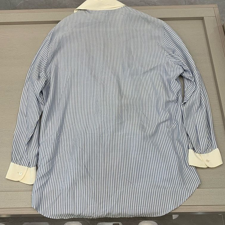 Celine Celine Striped Button Up Shirt Size 36 Size XS / US 0-2 / IT 36-38 - 2 Thumbnail