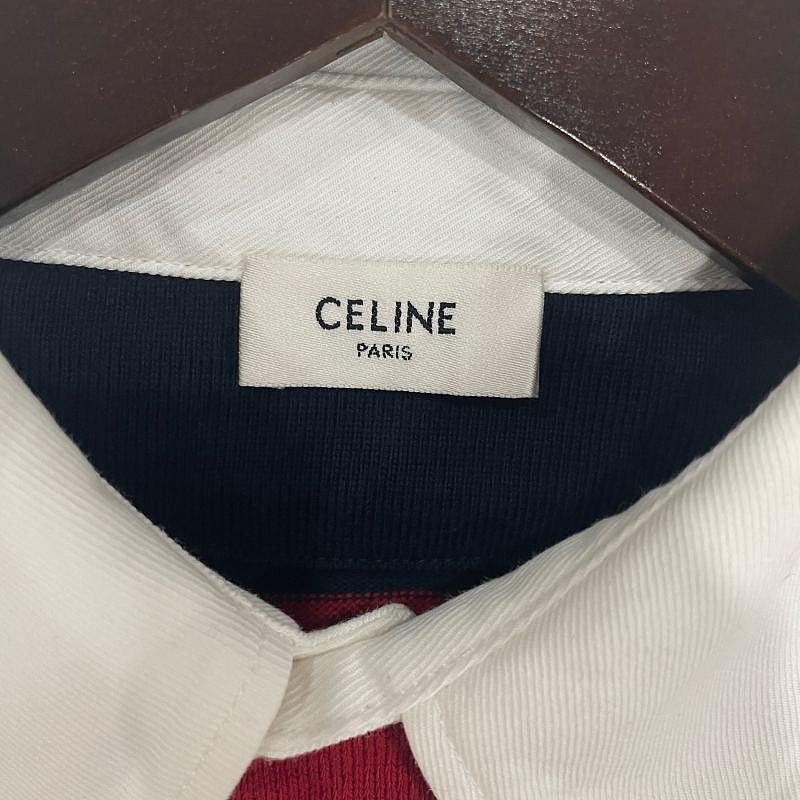 Celine CELINE Striped Rugby Polo Size S Size US S / EU 44-46 / 1 - 3 Thumbnail
