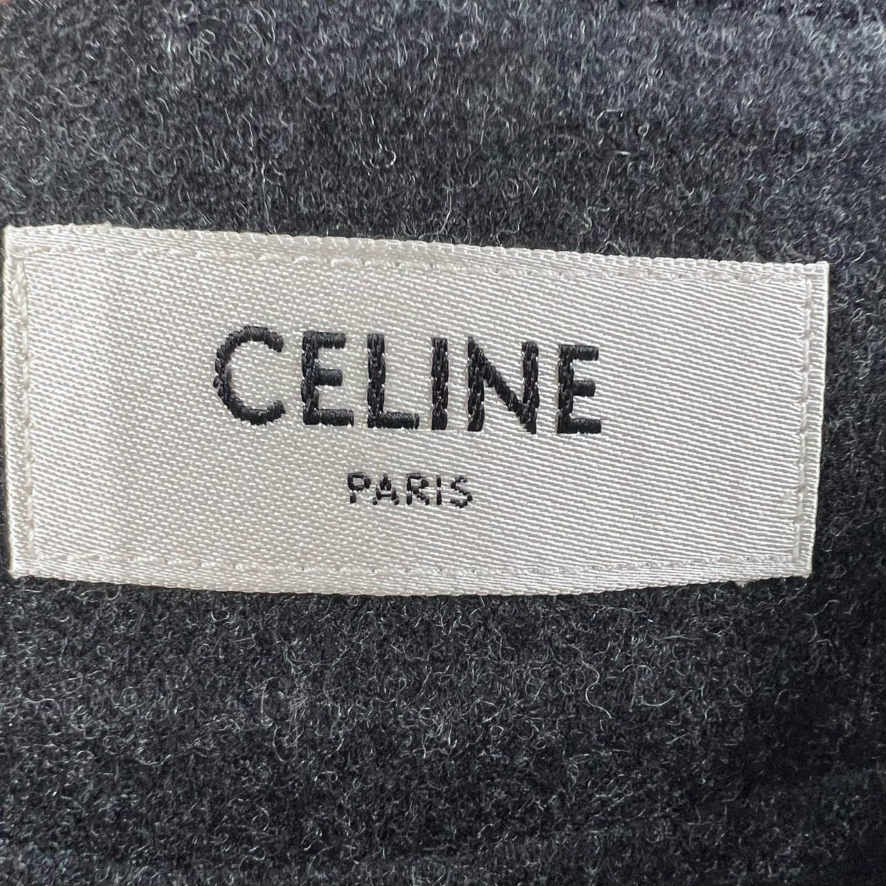 Celine Celine Triomphe Leather Trim Wool Mini Skirt Size 40 Size 27" / US 4 / IT 40 - 3 Thumbnail