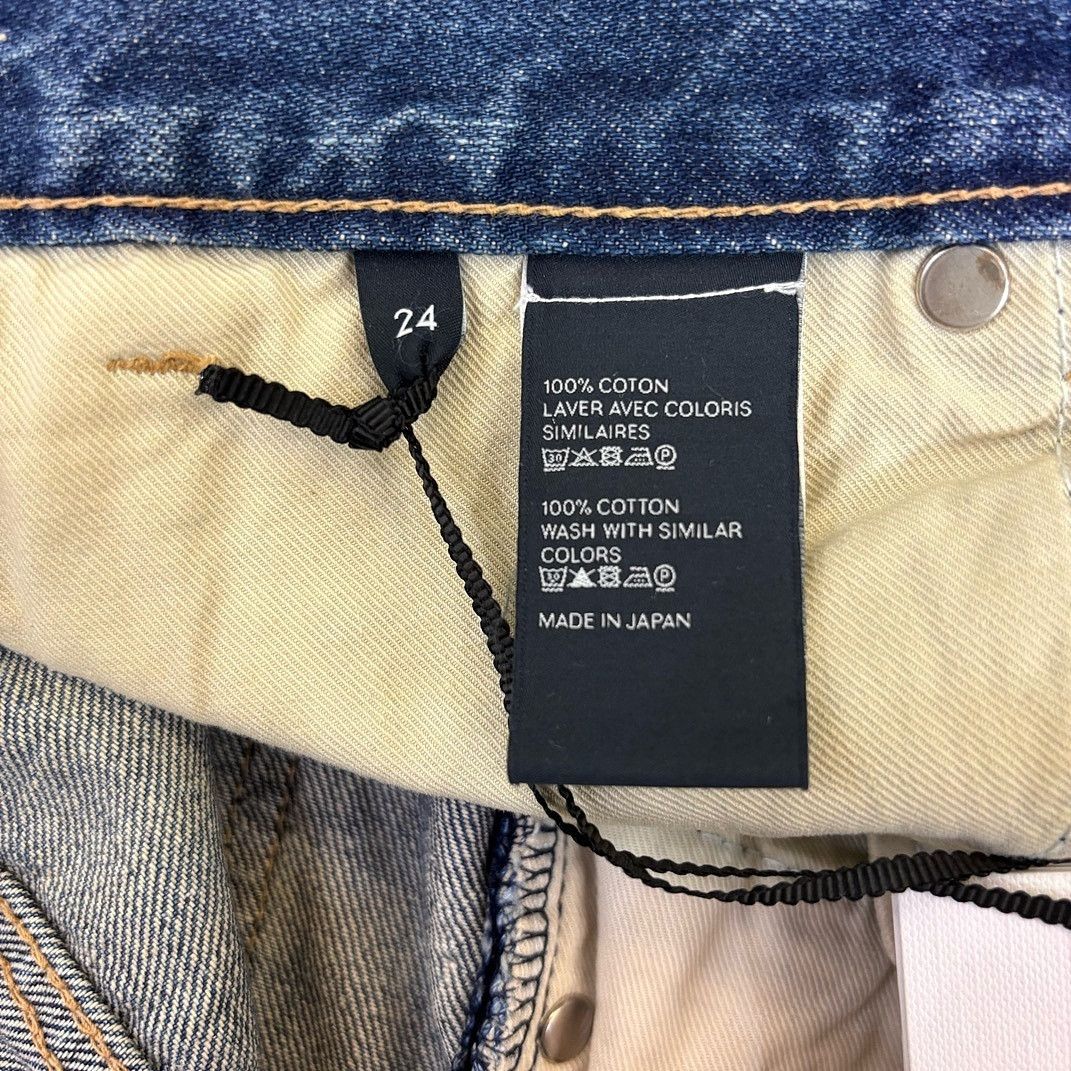 Celine Celine Raw Hem Denim Shorts Size 24 Size 24" / US 00 / IT 34 - 4 Thumbnail