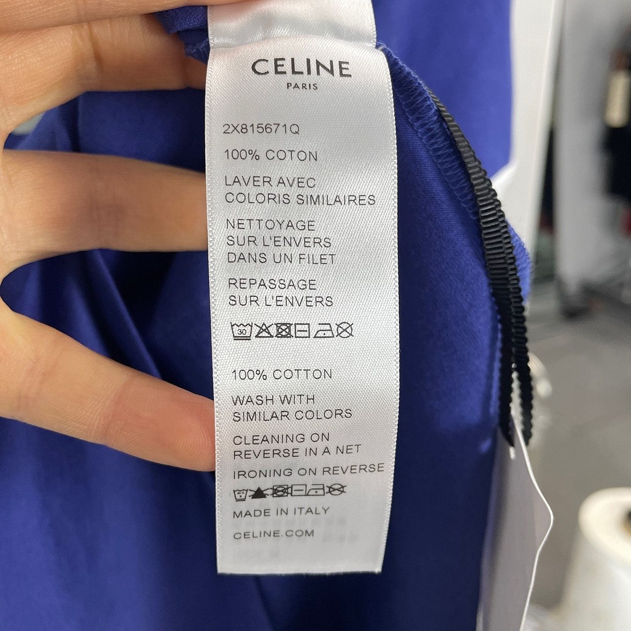 Celine Celine Je T'aime Graphic Ringer T-Shirt Size M Size M / US 6-8 / IT 42-44 - 4 Thumbnail