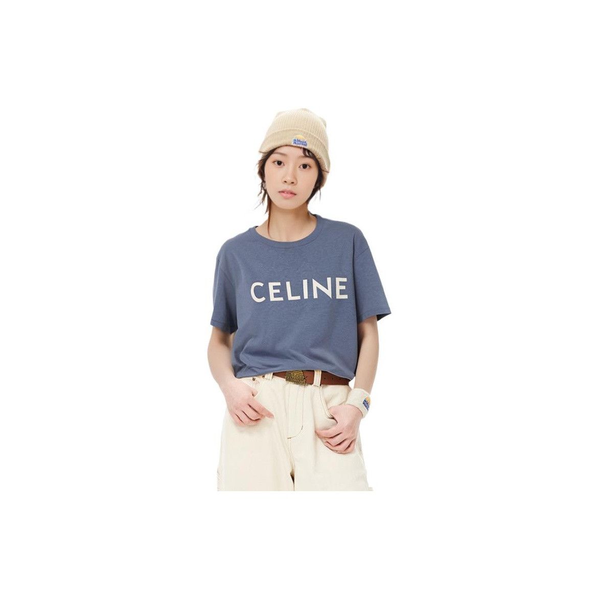 Celine CELINE Logo Cotton T-Shirt M Size M / US 6-8 / IT 42-44 - 11 Thumbnail