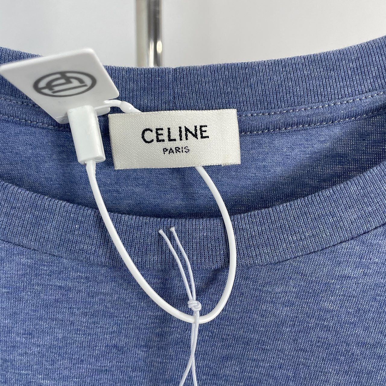 Celine CELINE Logo Cotton T-Shirt M Size M / US 6-8 / IT 42-44 - 3 Thumbnail