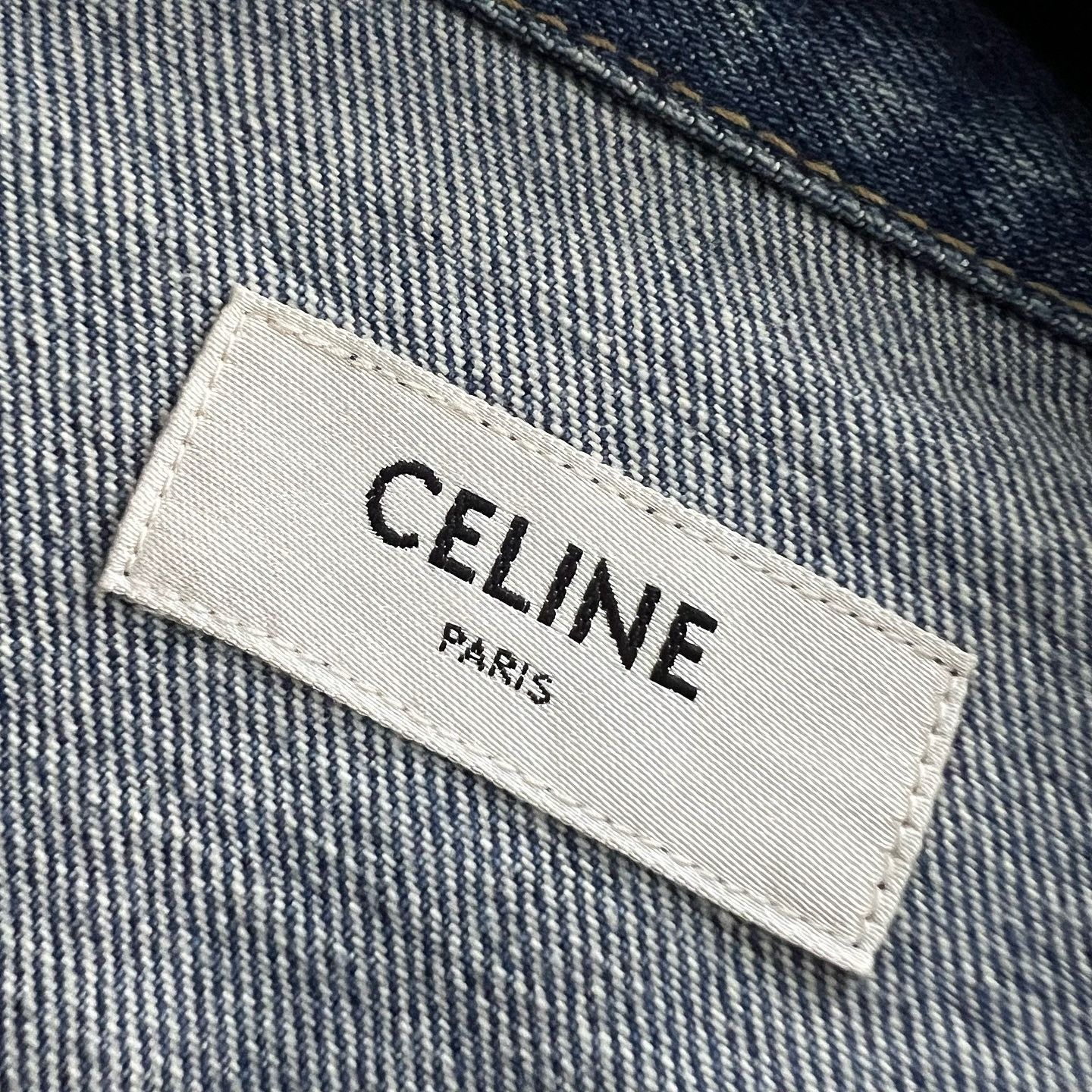 Celine Celine Union Wash Denim Jacket Size L Size L / US 10 / IT 46 - 3 Thumbnail