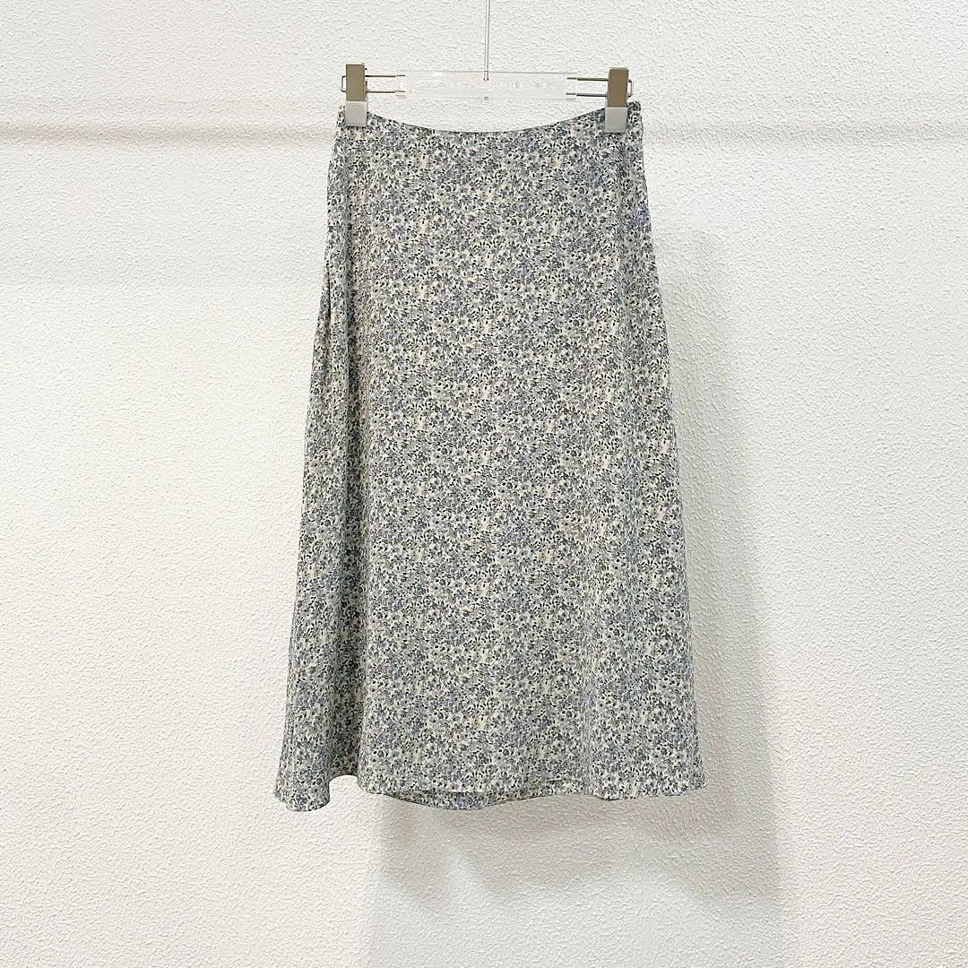 Celine CELINE Floral Print Silk Midi Skirt Size 36 Size 26" / US 2 / IT 38 - 5 Thumbnail