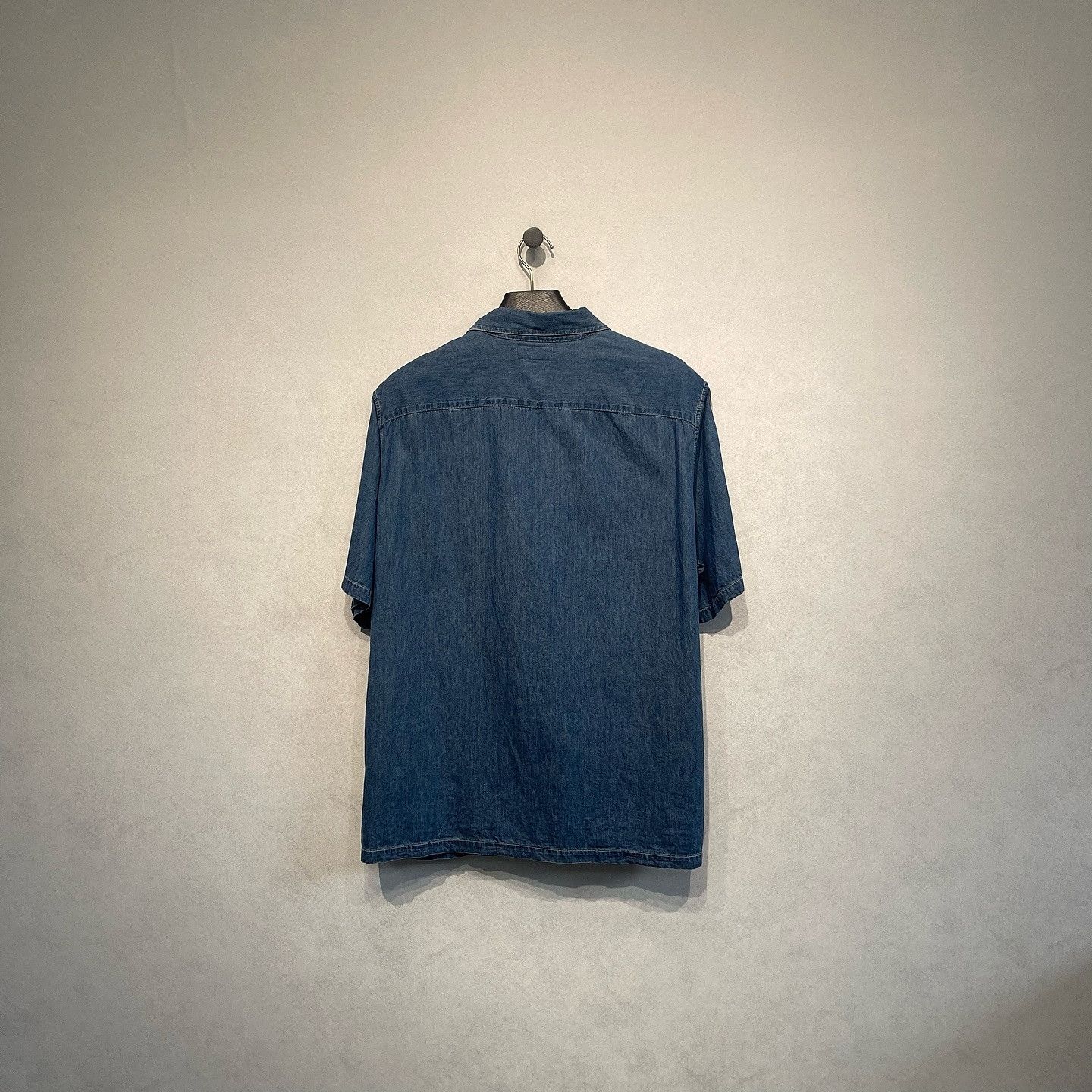 Celine Celine Logo Embroidery Denim Shirt Size XL Size US XL / EU 56 / 4 - 2 Thumbnail