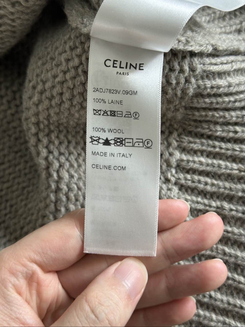 Celine Celine Patterned Knit Sweater XS Size XS / US 0-2 / IT 36-38 - 4 Thumbnail