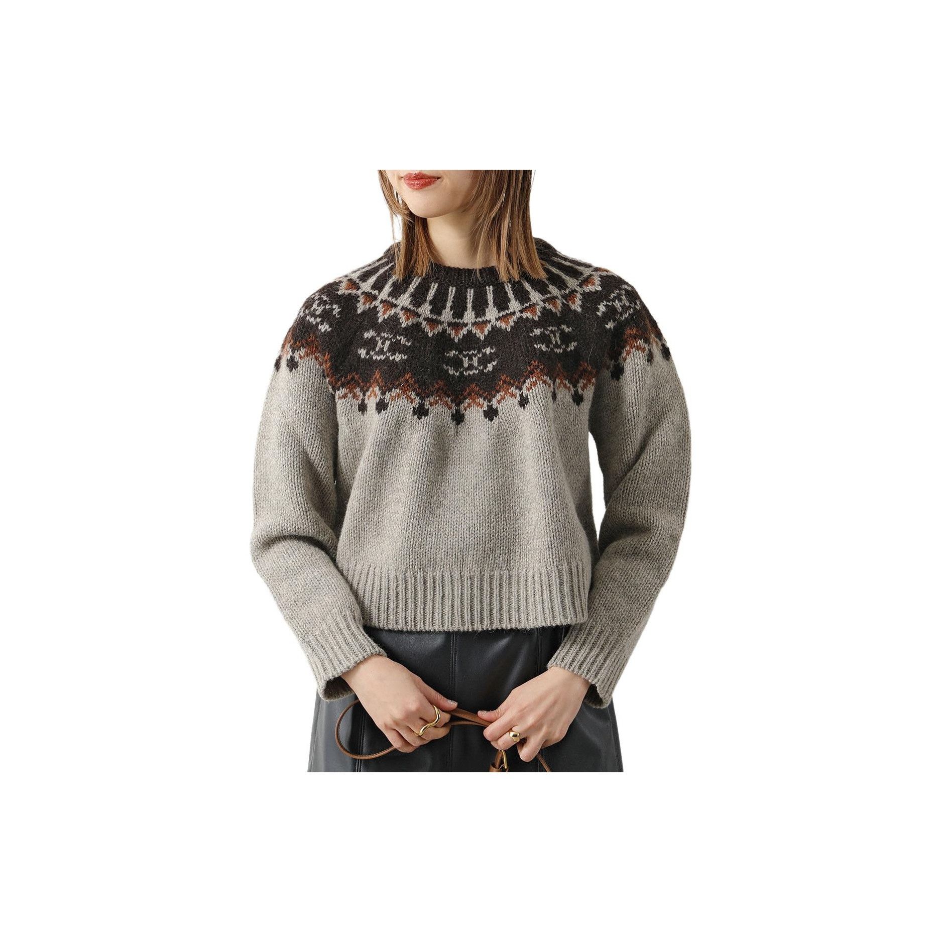 Celine Celine Patterned Knit Sweater XS Size XS / US 0-2 / IT 36-38 - 7 Thumbnail