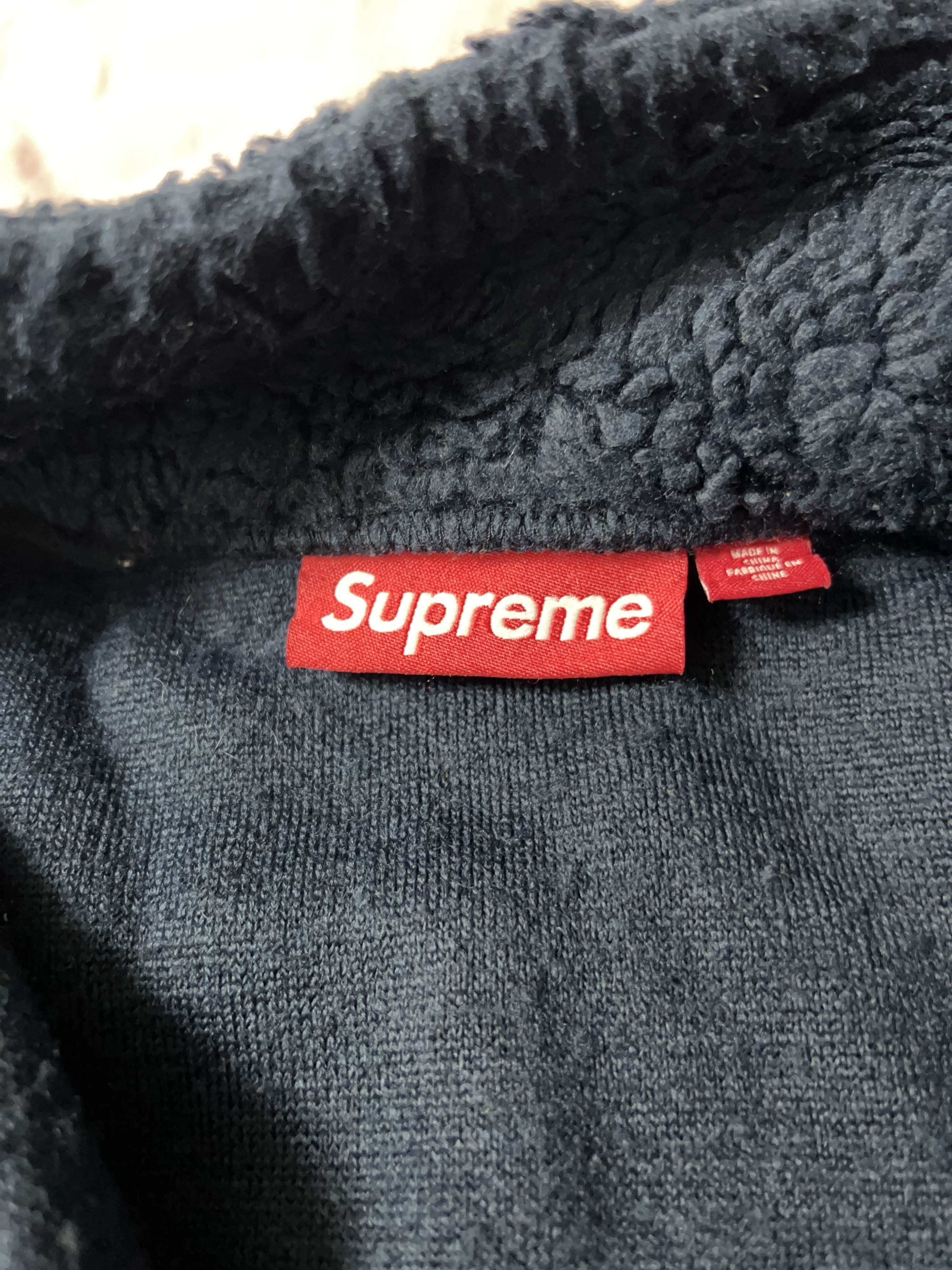 Supreme Supreme Shoulder Logo Fleece Jacket Size M Size US M / EU 48-50 / 2 - 3 Thumbnail