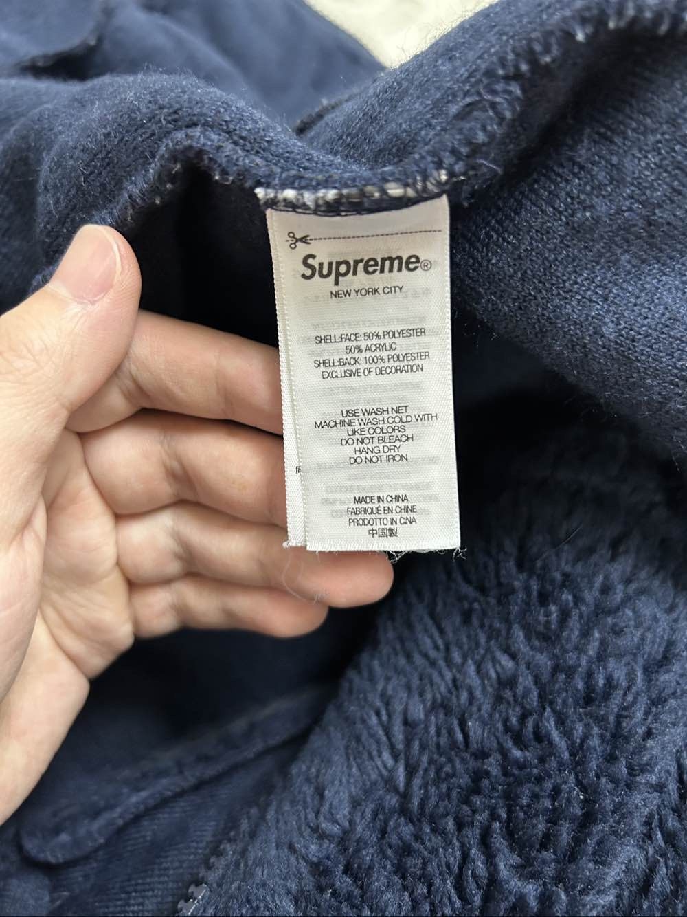 Supreme Supreme Shoulder Logo Fleece Jacket Size M Size US M / EU 48-50 / 2 - 4 Thumbnail