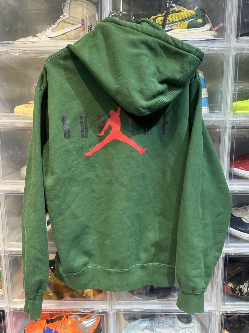 Supreme Supreme x Jordan Logo Hoodie Size S Size US S / EU 44-46 / 1 - 2 Thumbnail
