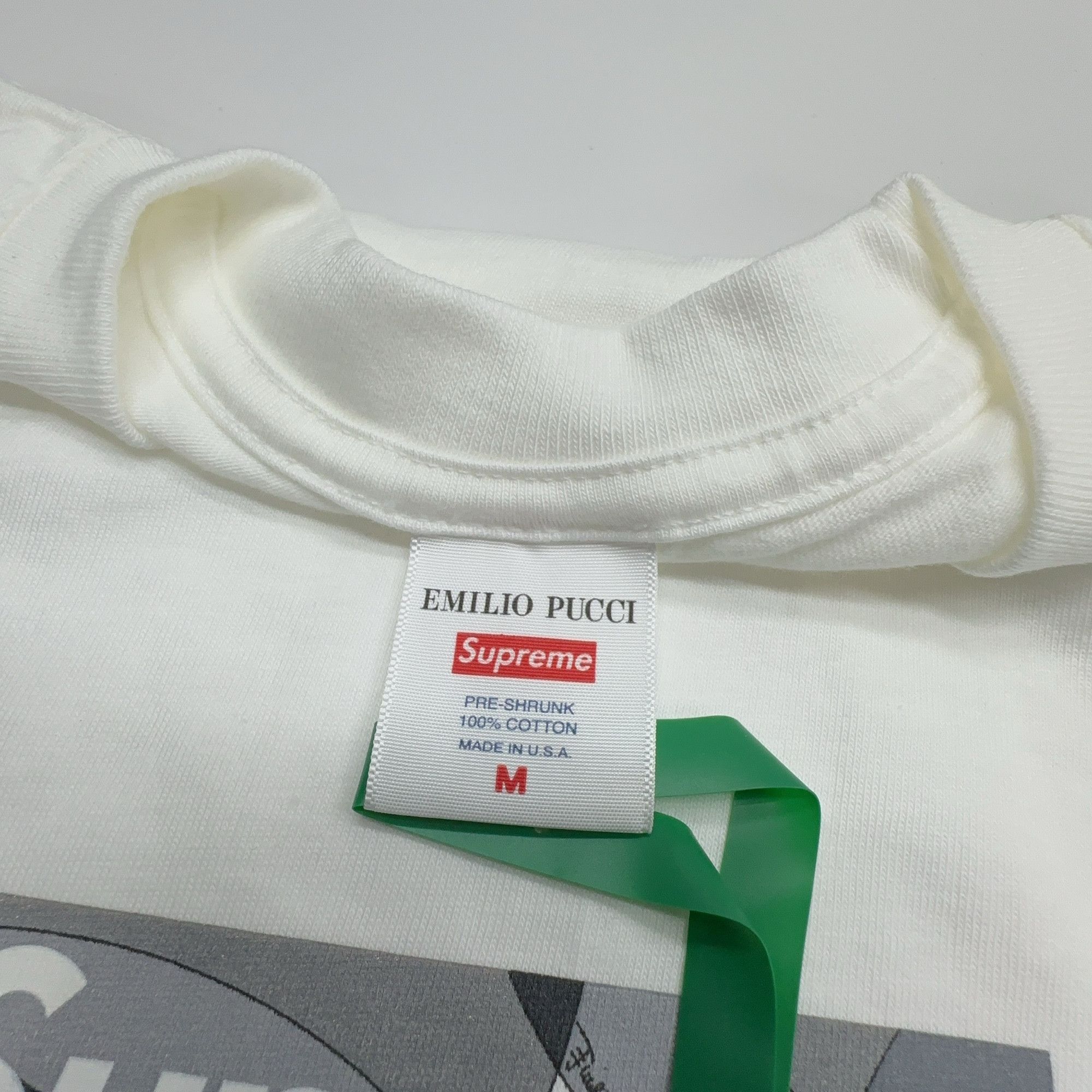 Supreme Supreme x Emilio Pucci Box Logo T-Shirt Size M Size US M / EU 48-50 / 2 - 3 Thumbnail