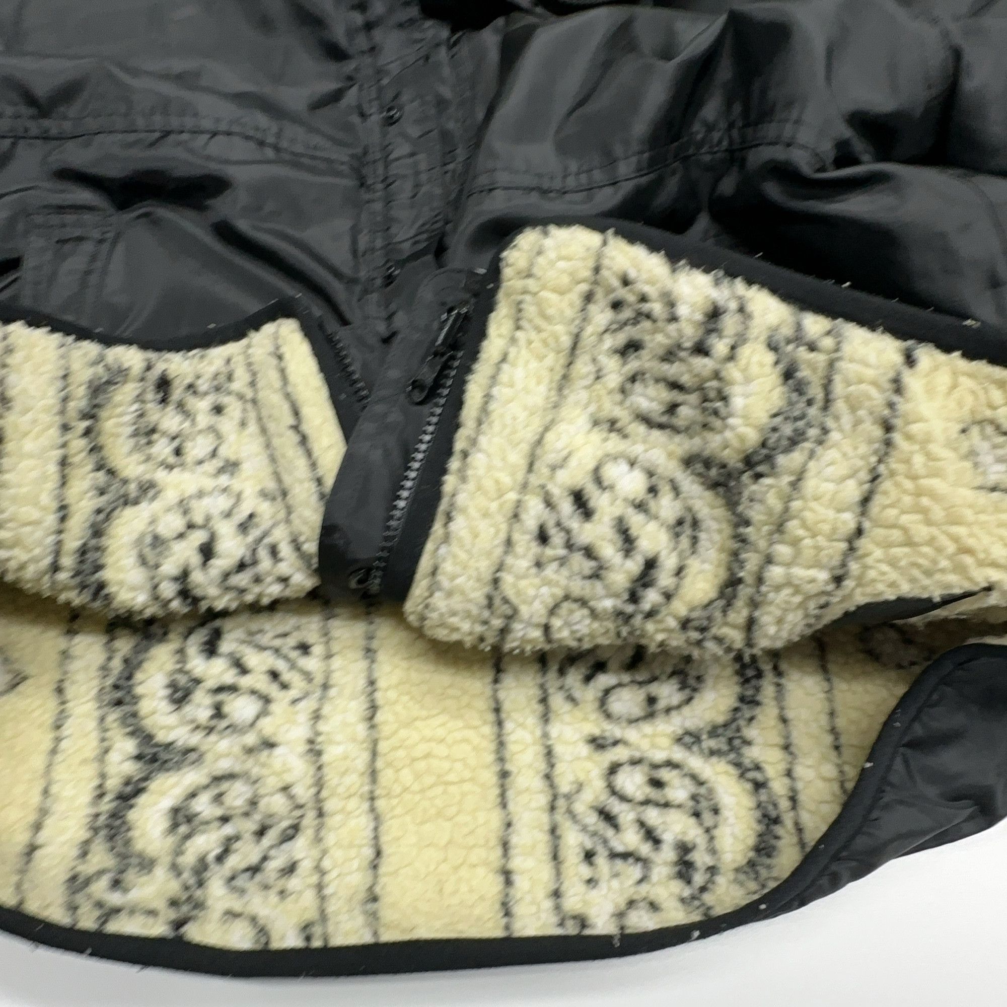 Supreme Supreme Bandana Reversible Fleece Jacket Size M Size US M / EU 48-50 / 2 - 8 Thumbnail
