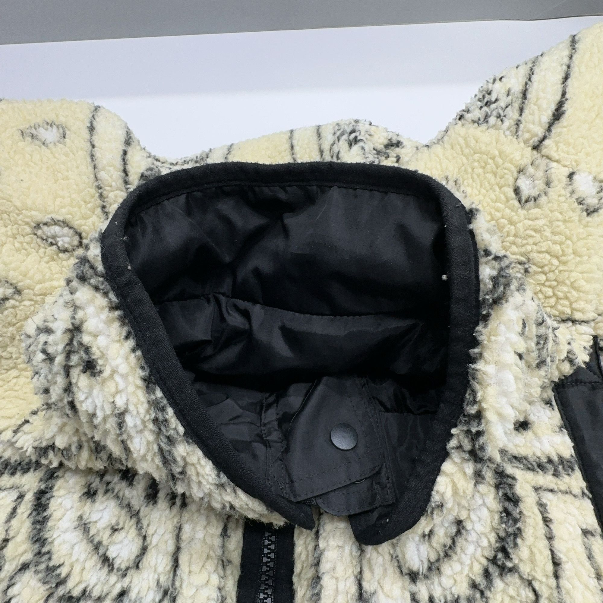 Supreme Supreme Bandana Reversible Fleece Jacket Size M Size US M / EU 48-50 / 2 - 11 Thumbnail
