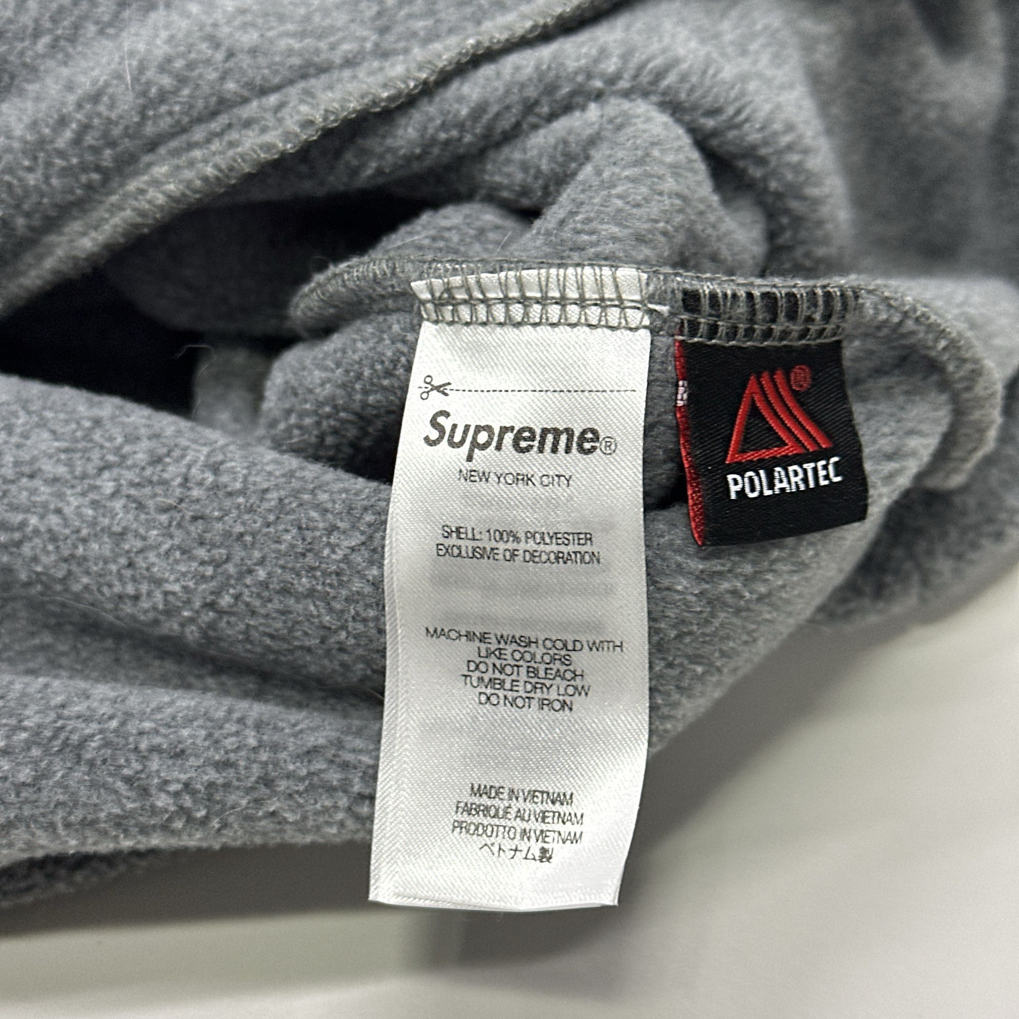Supreme Supreme Polartec Half Zip Hooded Sweatshirt Size M Size US M / EU 48-50 / 2 - 4 Thumbnail