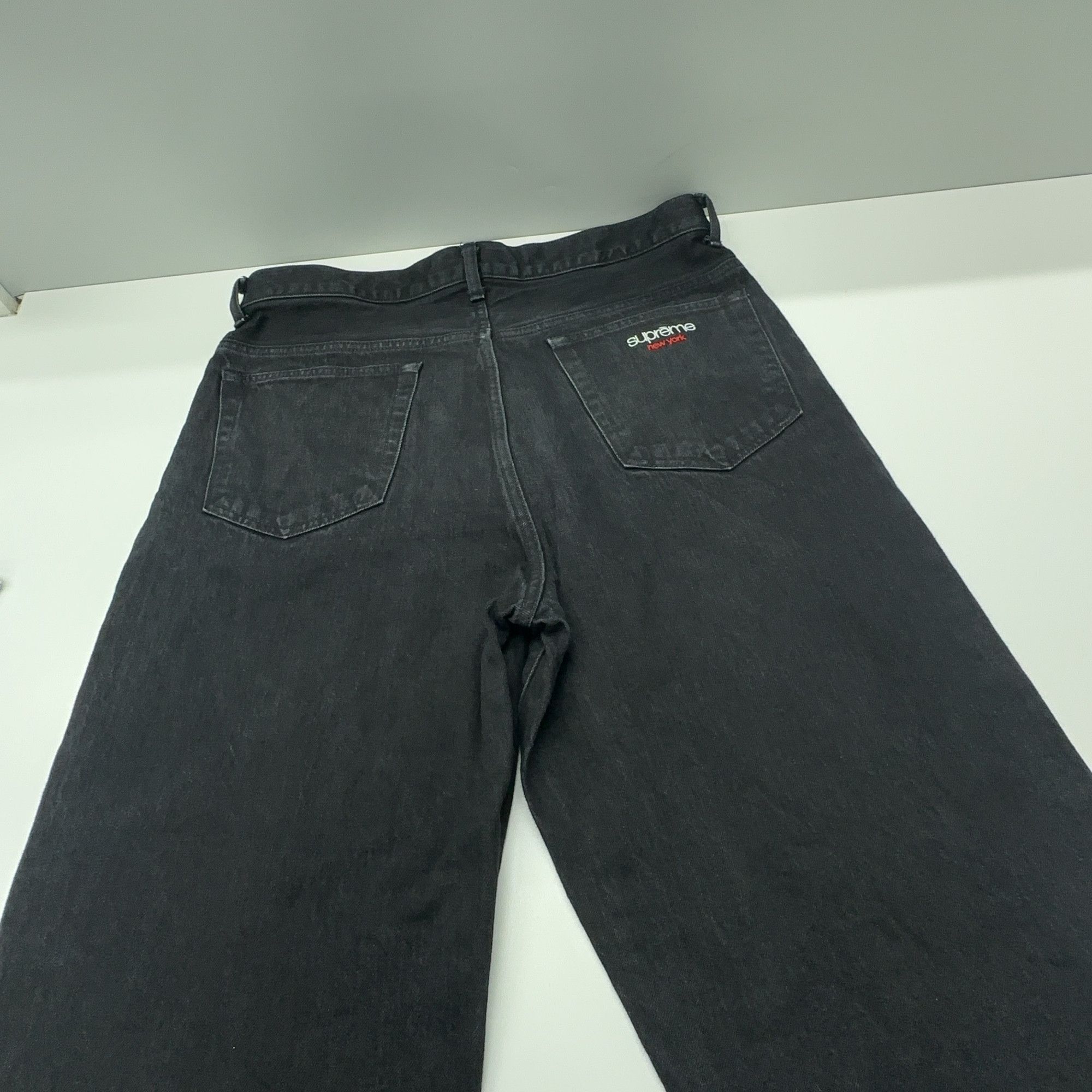 Supreme Supreme Black Denim Jeans Size 32 Size US 32 / EU 48 - 9 Thumbnail