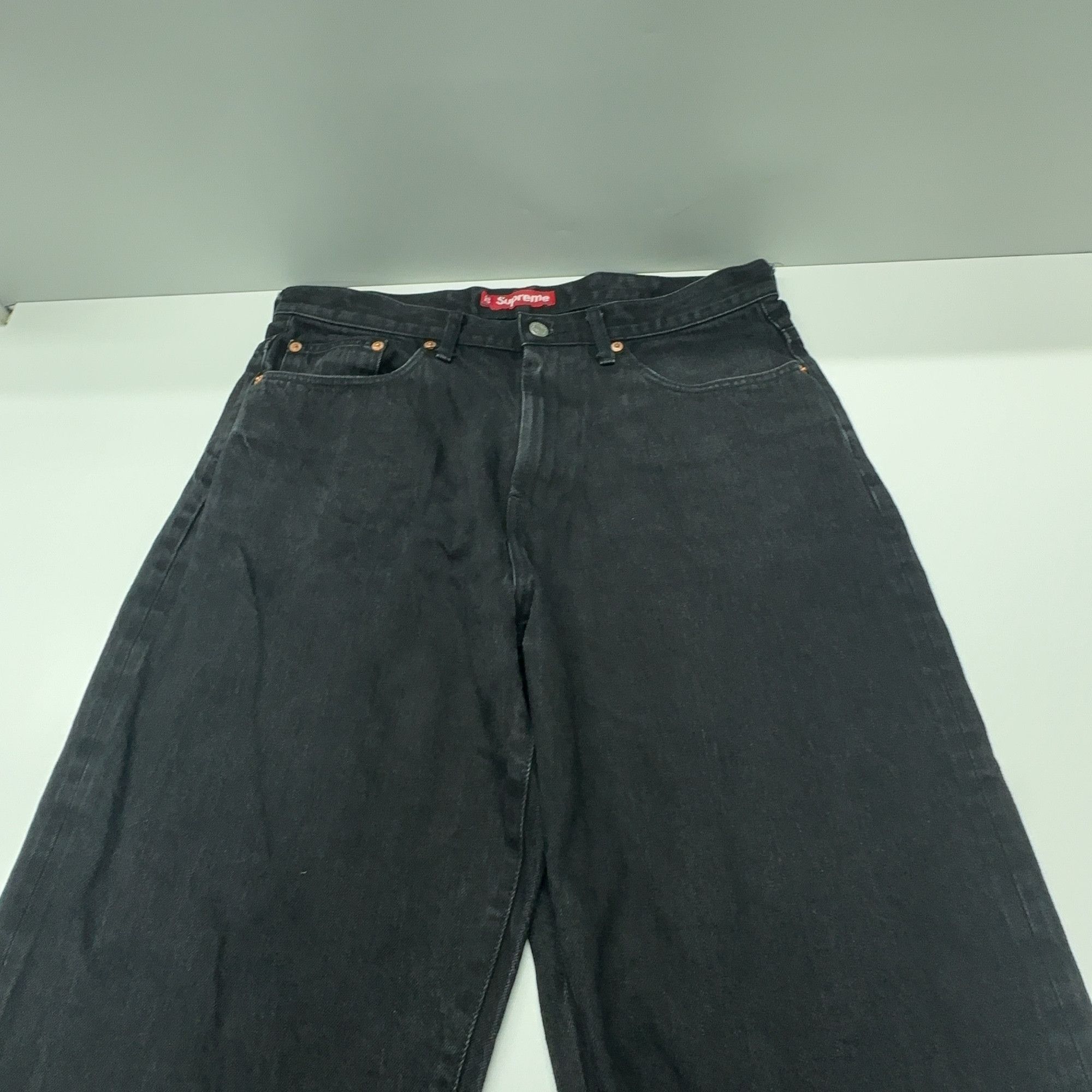 Supreme Supreme Black Denim Jeans Size 32 Size US 32 / EU 48 - 6 Thumbnail