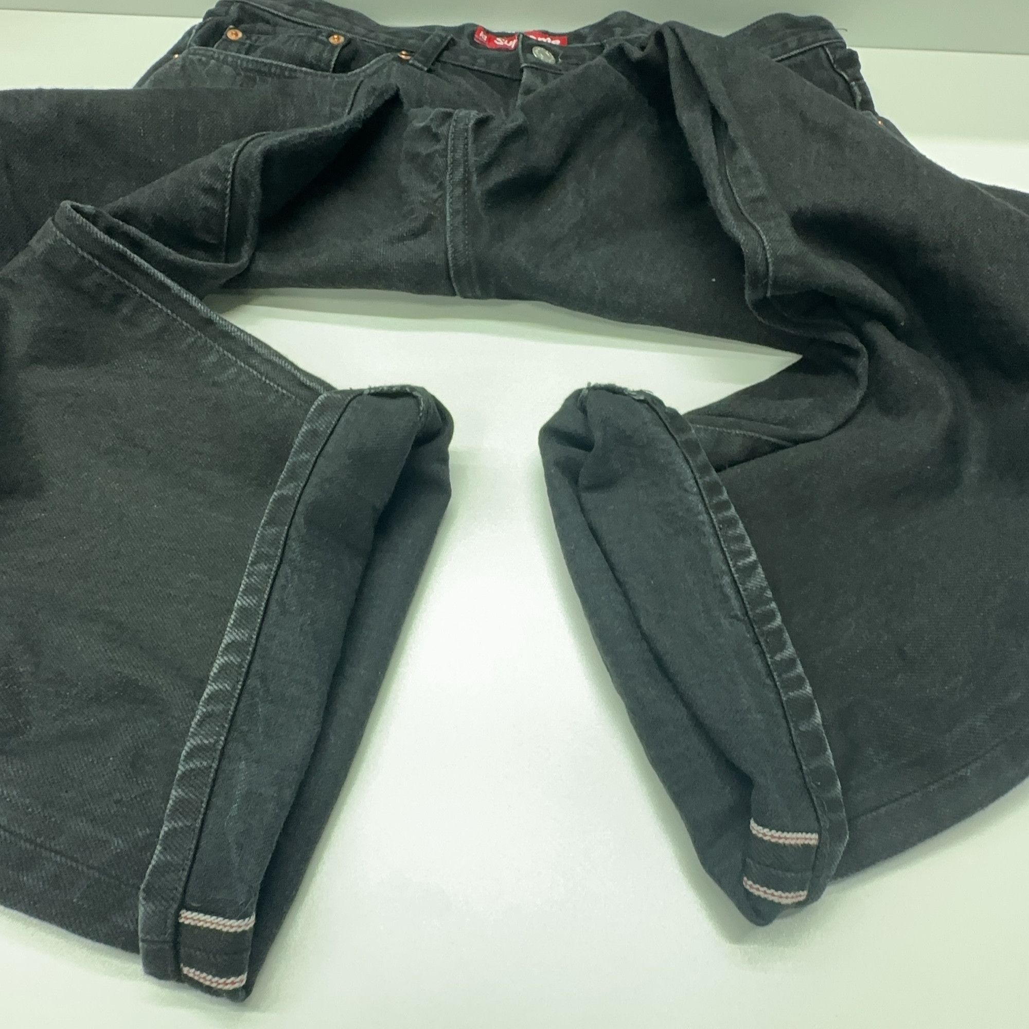 Supreme Supreme Black Denim Jeans Size 32 Size US 32 / EU 48 - 8 Thumbnail