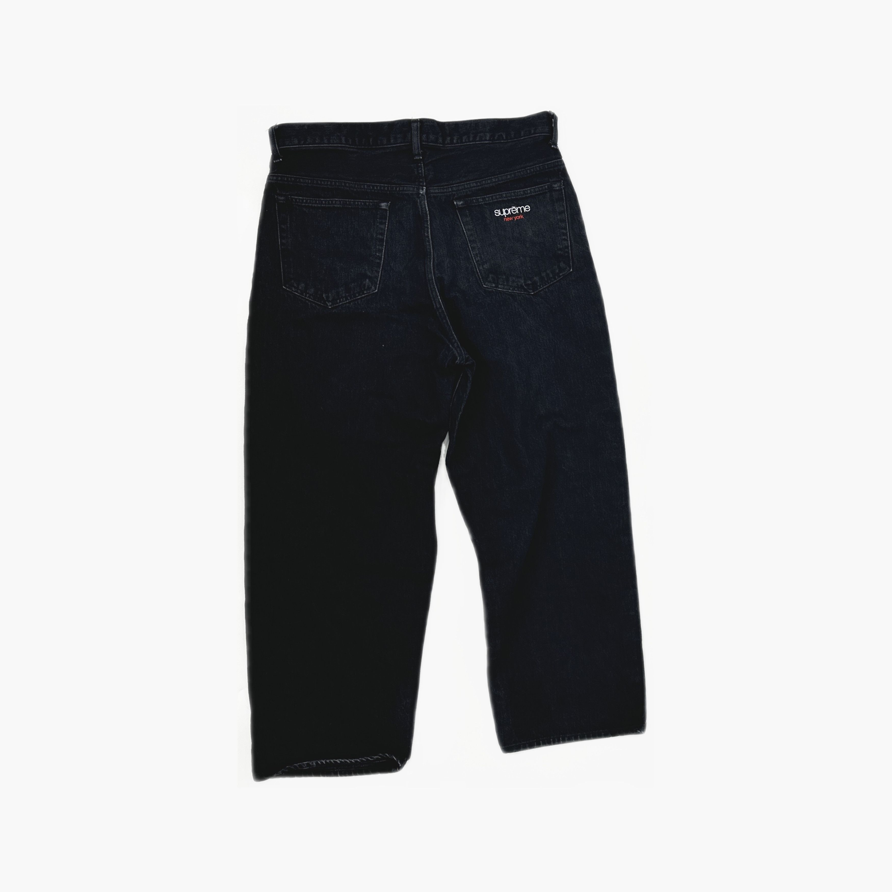 Supreme Supreme Black Denim Jeans Size 32 Size US 32 / EU 48 - 2 Thumbnail