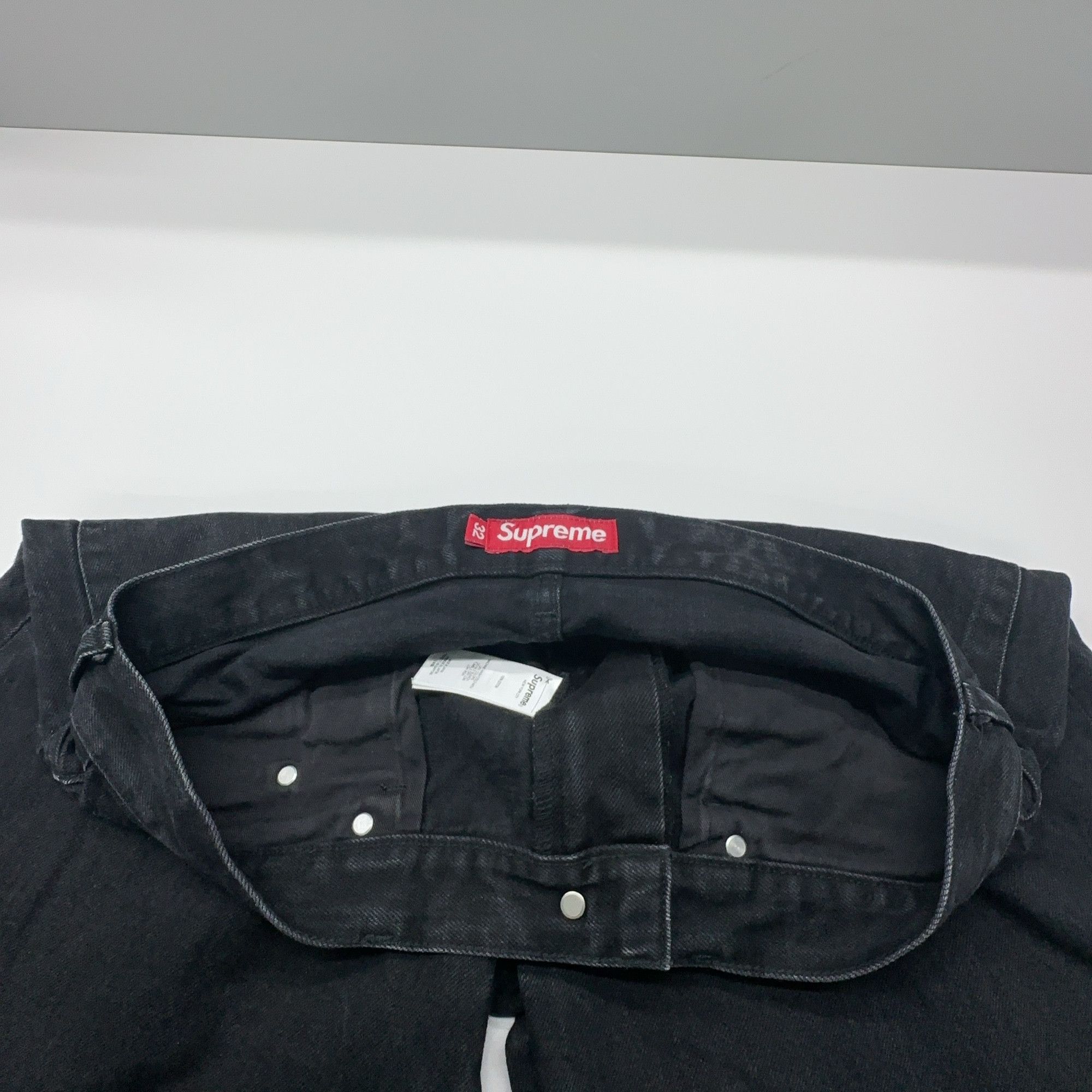 Supreme Supreme Black Denim Jeans Size 32 Size US 32 / EU 48 - 5 Thumbnail