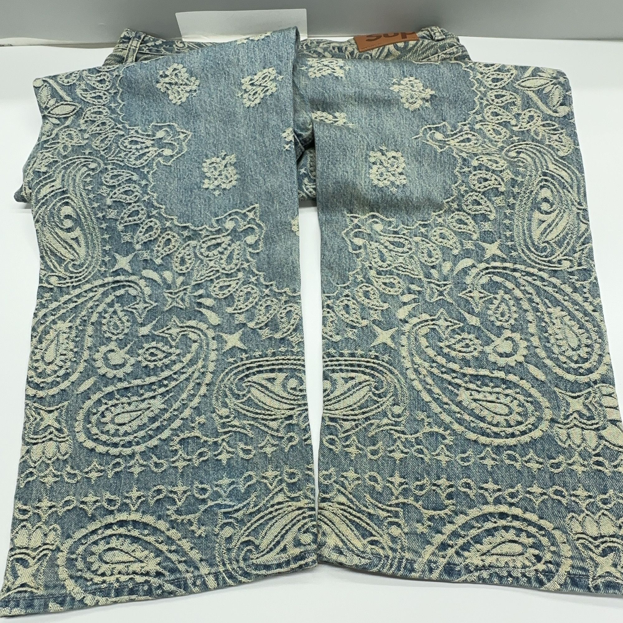 Supreme Supreme Bandana Jacquard Denim Jeans Size 30 Size US 30 / EU 46 - 10 Thumbnail