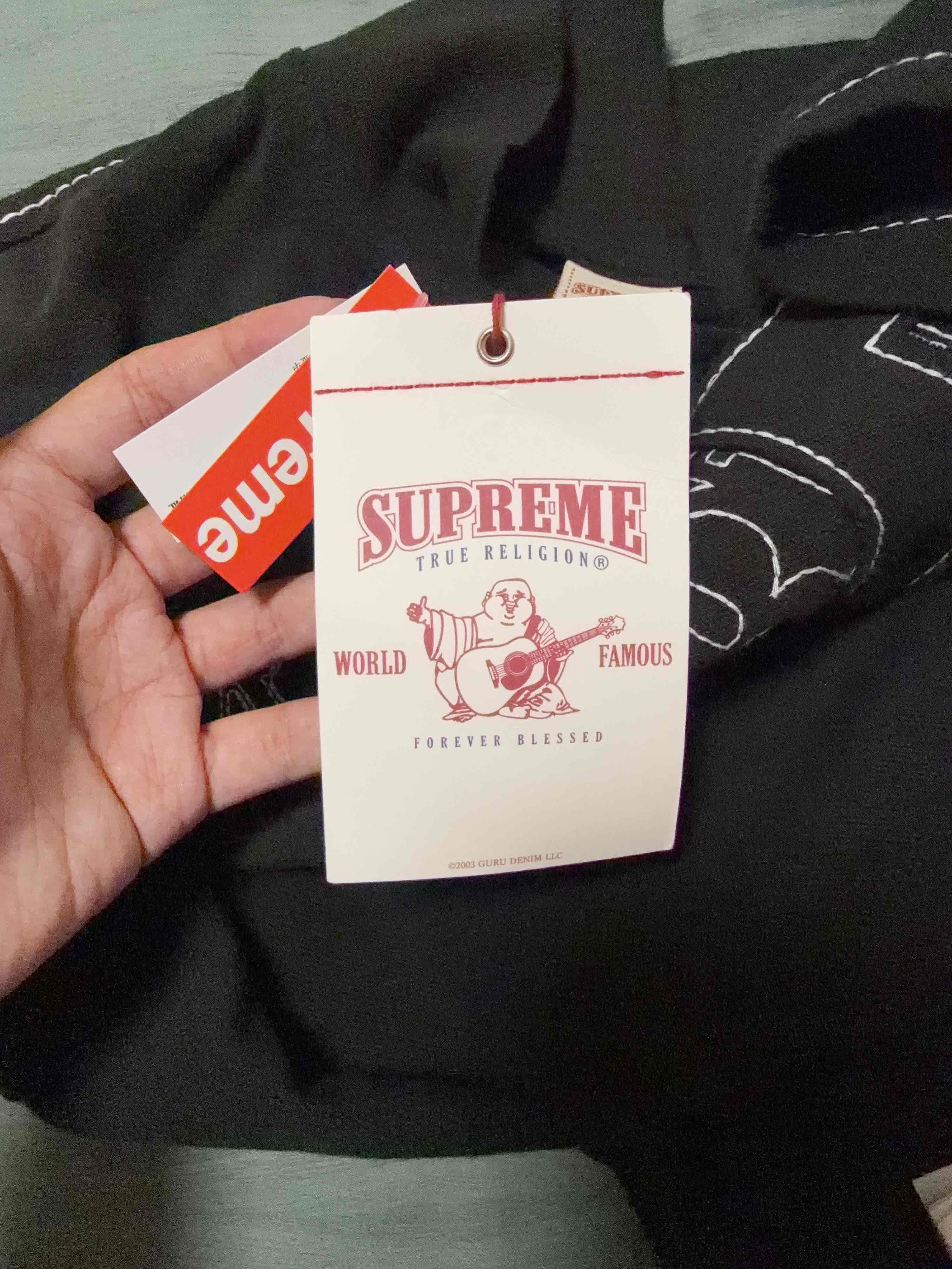 Supreme Supreme x True Religion Appliqué Polo Size L Size US L / EU 52-54 / 3 - 8 Thumbnail