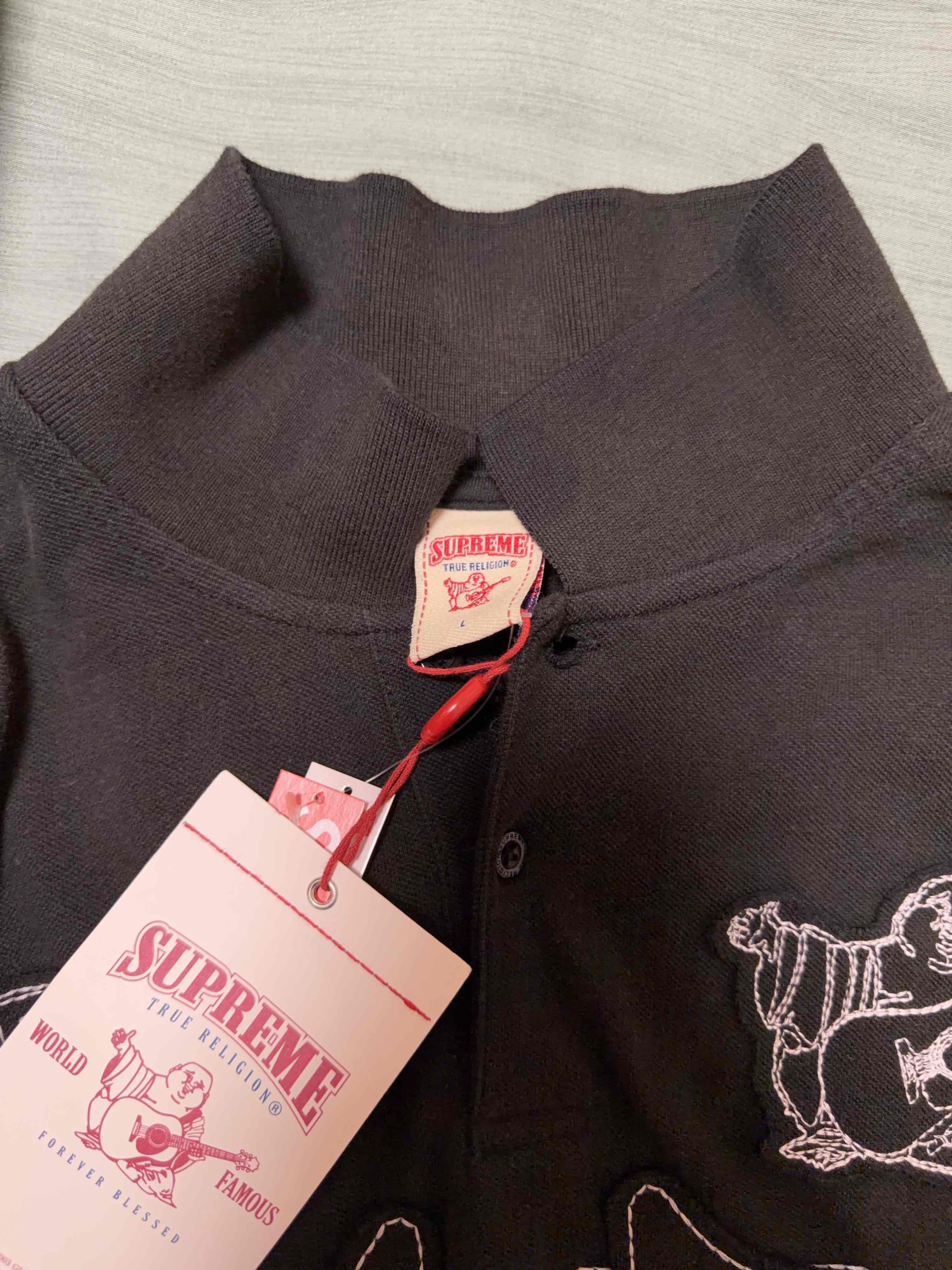 Supreme Supreme x True Religion Appliqué Polo Size L Size US L / EU 52-54 / 3 - 6 Thumbnail