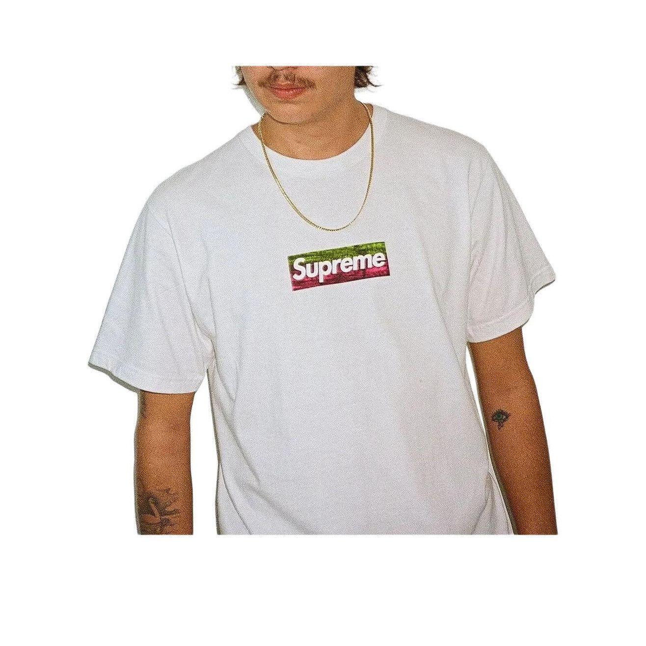 Supreme Supreme Sterling Ruby Fire Relief Box Logo T-Shirt Size L Size US L / EU 52-54 / 3 - 5 Thumbnail