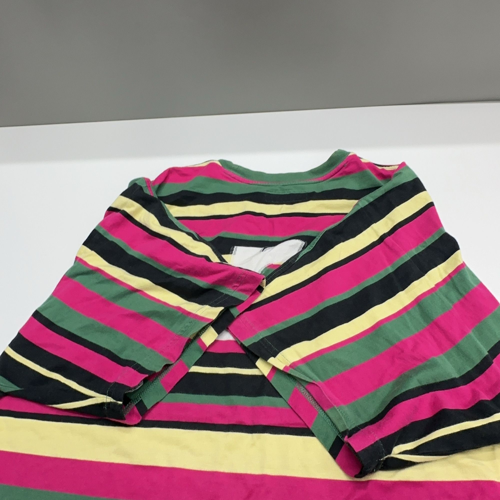 Supreme Supreme Striped Logo T-Shirt Size L Size US L / EU 52-54 / 3 - 12 Thumbnail