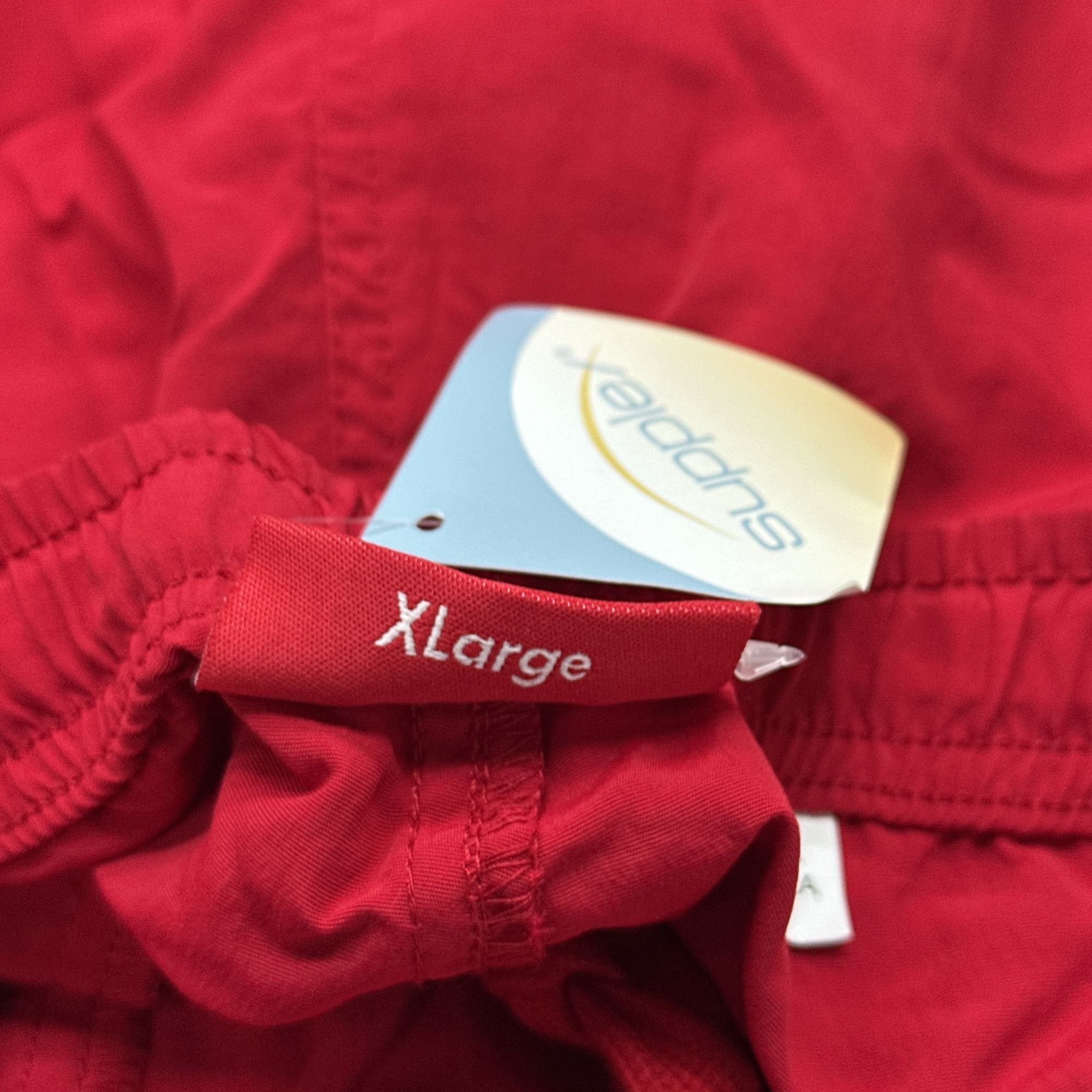 Supreme Supreme Red Warm Up Pants Size XL Size US 36 / EU 52 - 4 Thumbnail