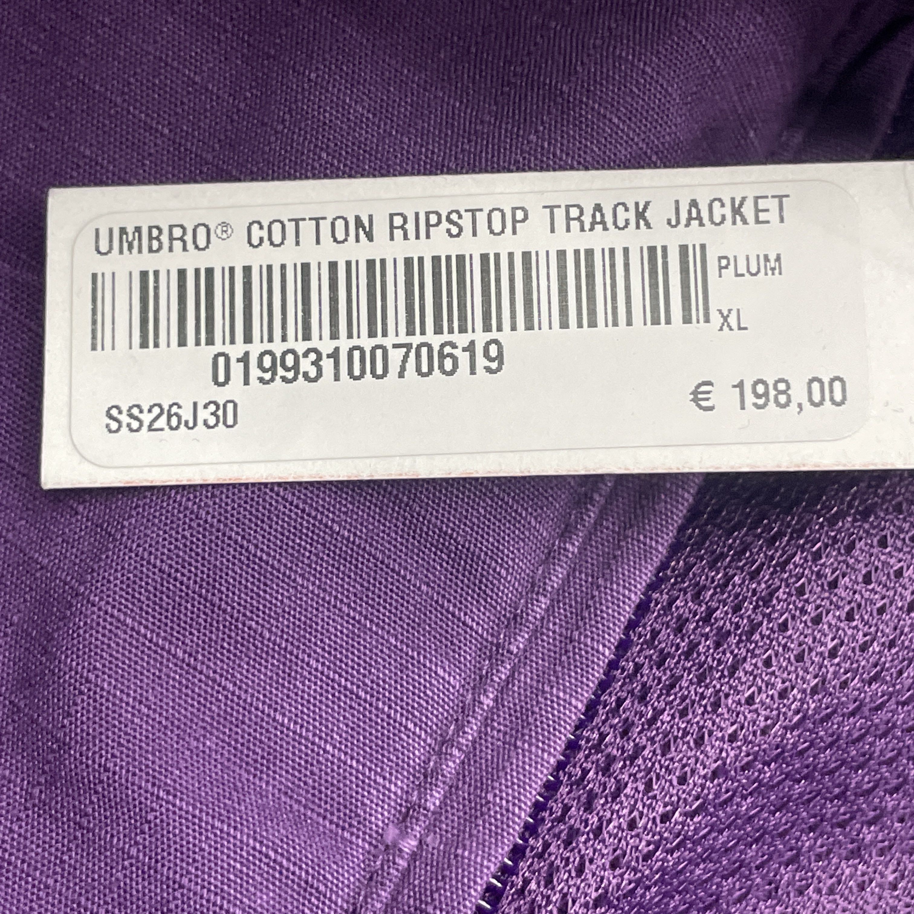 Supreme Supreme x Umbro Cotton Ripstop Track Jacket Purple Size XL Size US XL / EU 56 / 4 - 5 Thumbnail