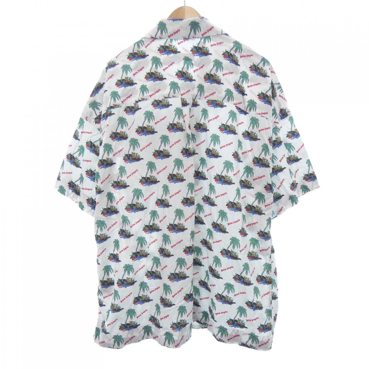 Palm Angels Palm Angels Palm Angels Short Sleeve Shirt Textile Tops PMGA029S18356035 DUTY FREE for USA Size ONE SIZE - 2 Thumbnail