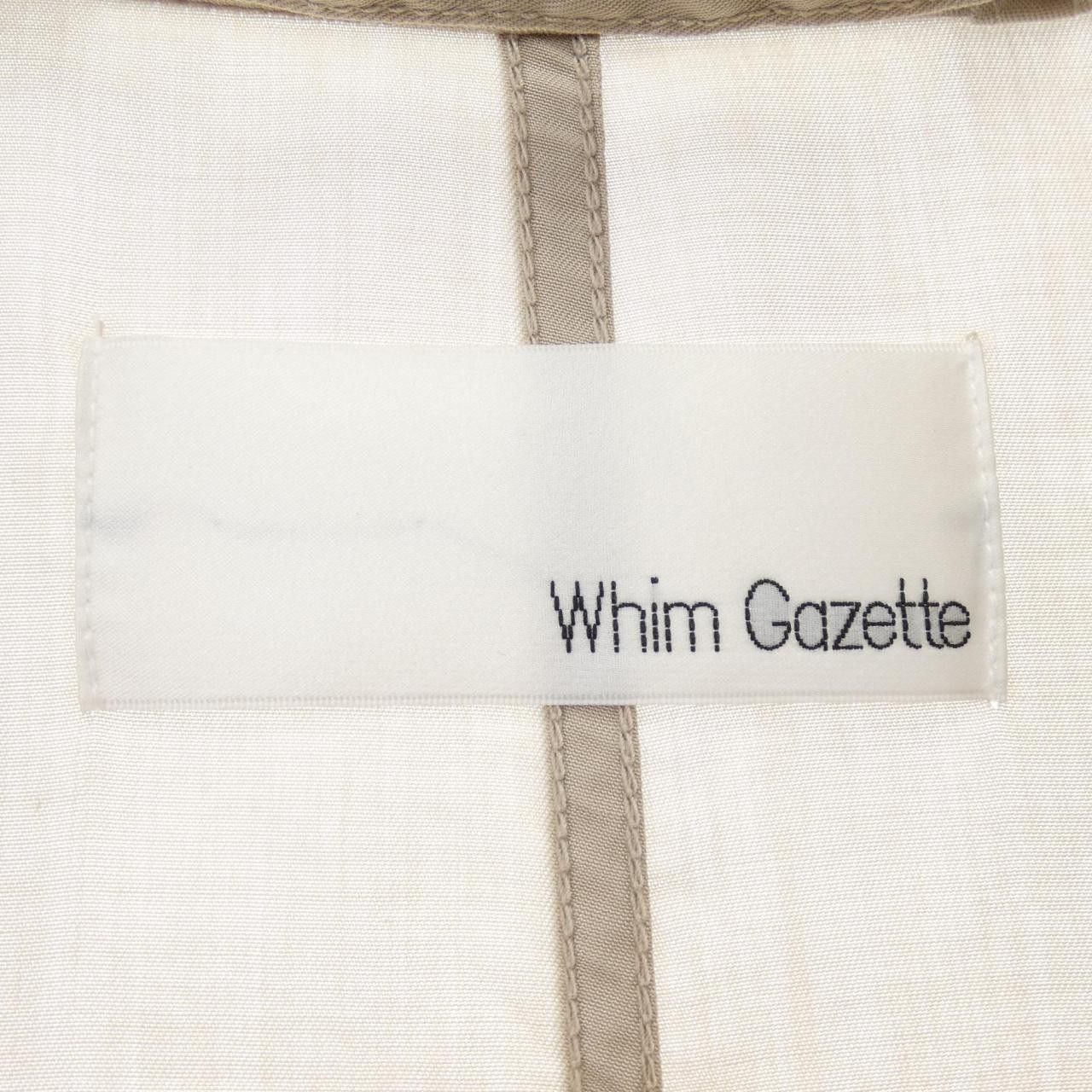 Other Other Whim Gazette Wool Coat Others Outerwear WGZ1031208A0002 DUTY FREE for USA Size ONE SIZE - 4 Thumbnail