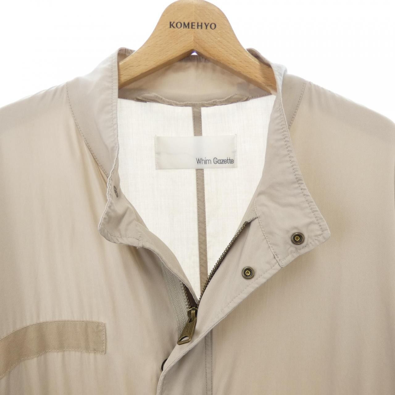 Other Other Whim Gazette Wool Coat Others Outerwear WGZ1031208A0002 DUTY FREE for USA Size ONE SIZE - 5 Thumbnail