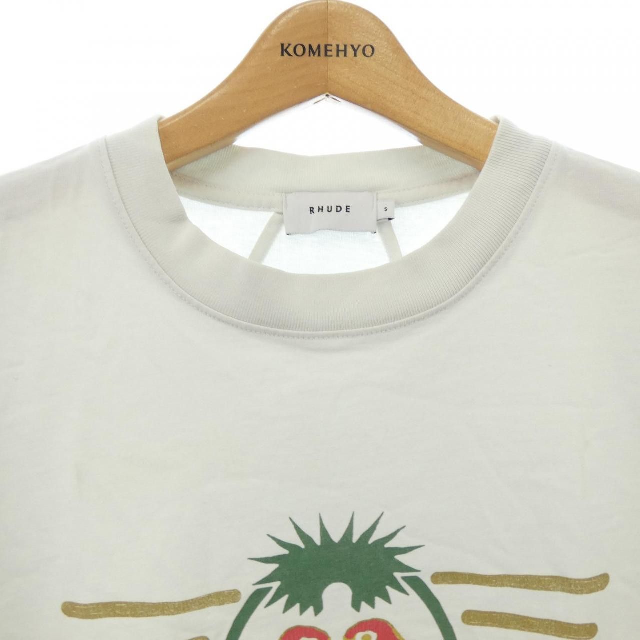 Other Other Rhude Cotton T Shirt Textile T-Shirts DUTY FREE for USA Size ONE SIZE - 5 Thumbnail