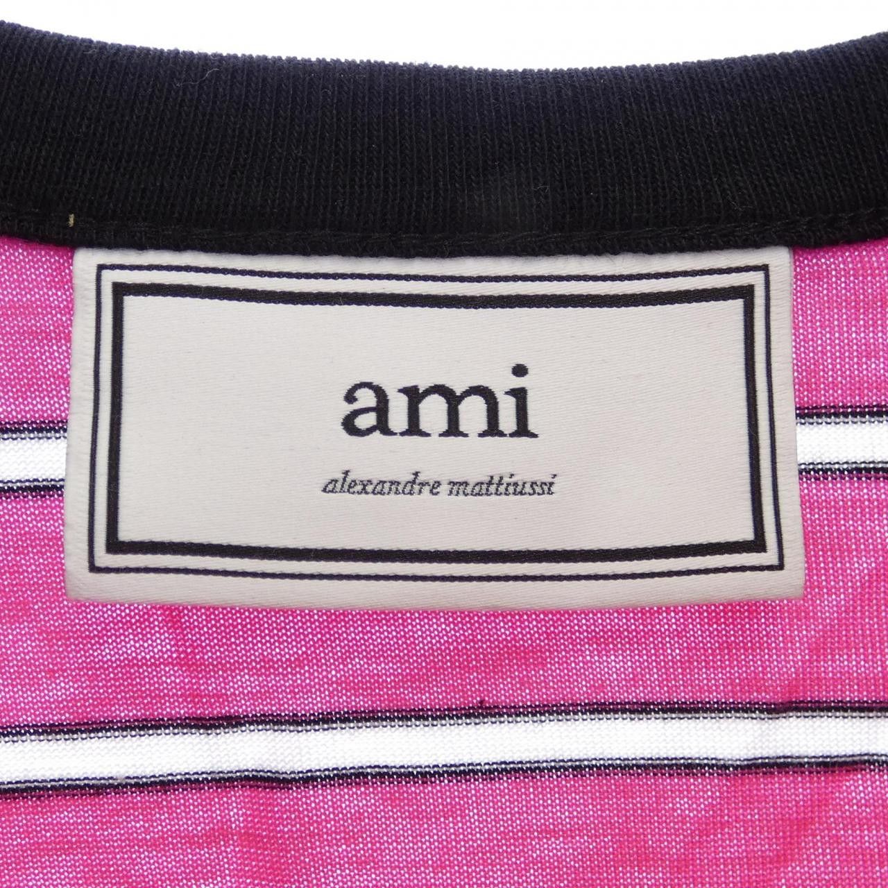 AMI Ami Ami T shirt Textile T-Shirts DUTY FREE for USA Size ONE SIZE - 4 Thumbnail