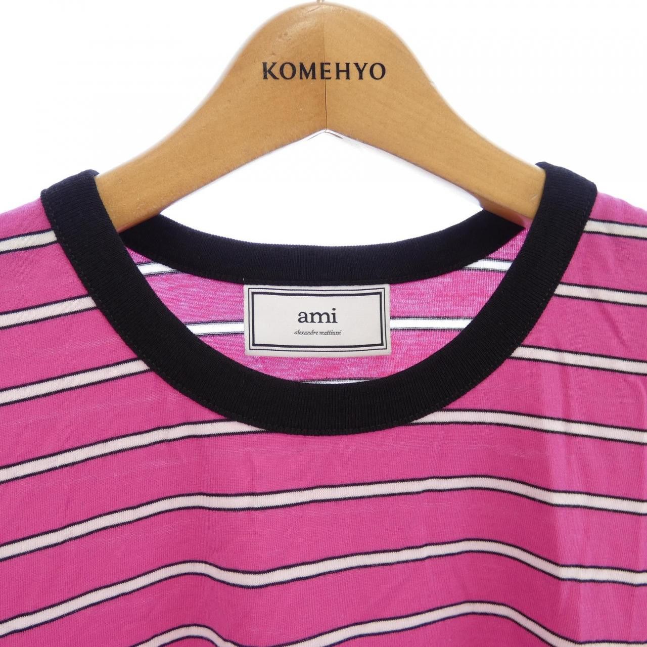 AMI Ami Ami T shirt Textile T-Shirts DUTY FREE for USA Size ONE SIZE - 5 Thumbnail