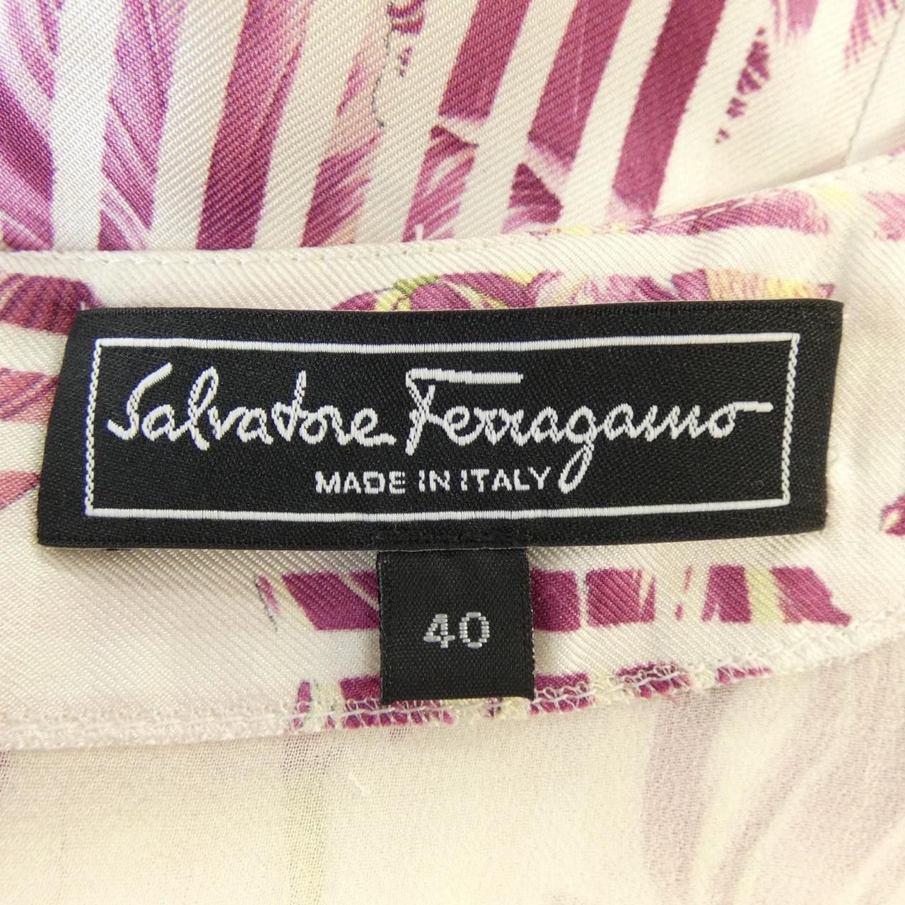 Salvatore Ferragamo Salvatore Ferragamo Salvatore Ferragamo Silk Dress Textile Dresses DUTY FREE for USA Size ONE SIZE - 4 Thumbnail