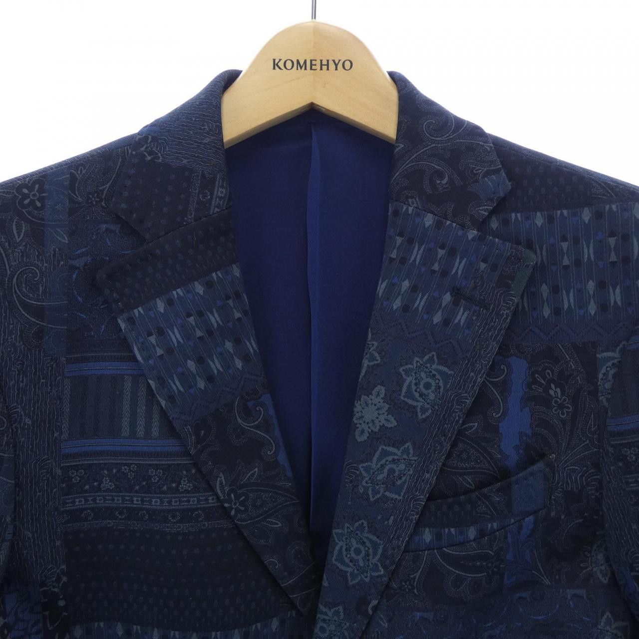 Etro Etro Etro Jacket Textile Outerwear 191-1187Q-4025 DUTY FREE for USA Size ONE SIZE - 5 Thumbnail