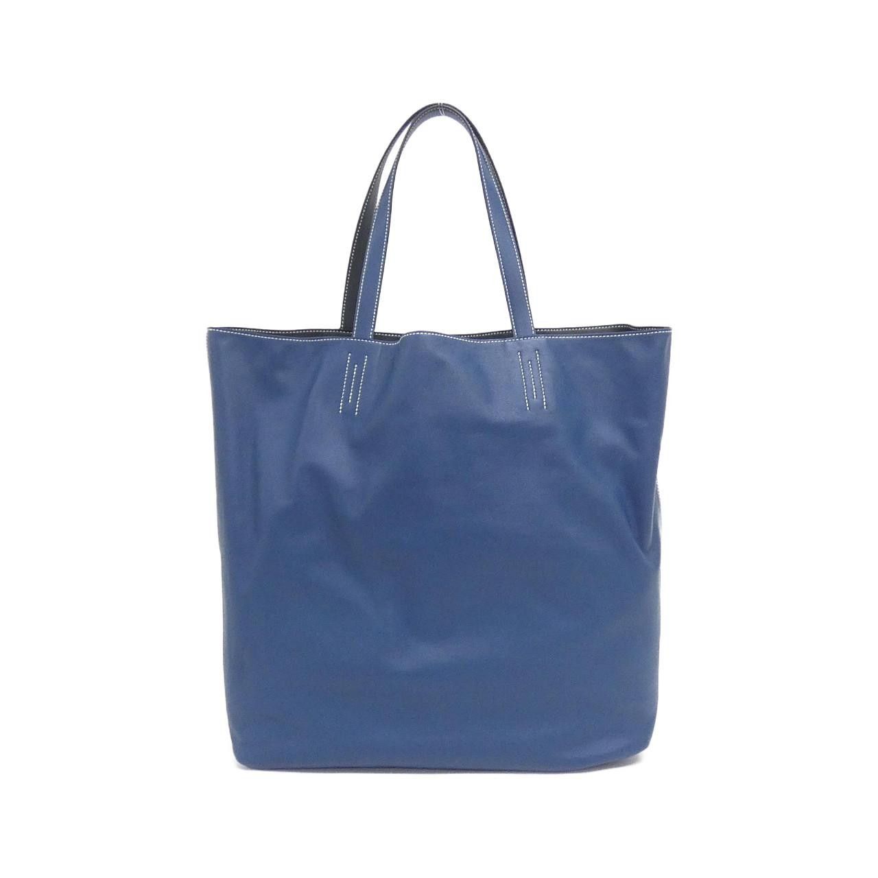 Hermes Hermes Hermes Maxi Double Sens Sikkim Tote Bag Leather Tote Bag Stamp Q DUTY FREE for USA Size ONE SIZE - 2 Thumbnail