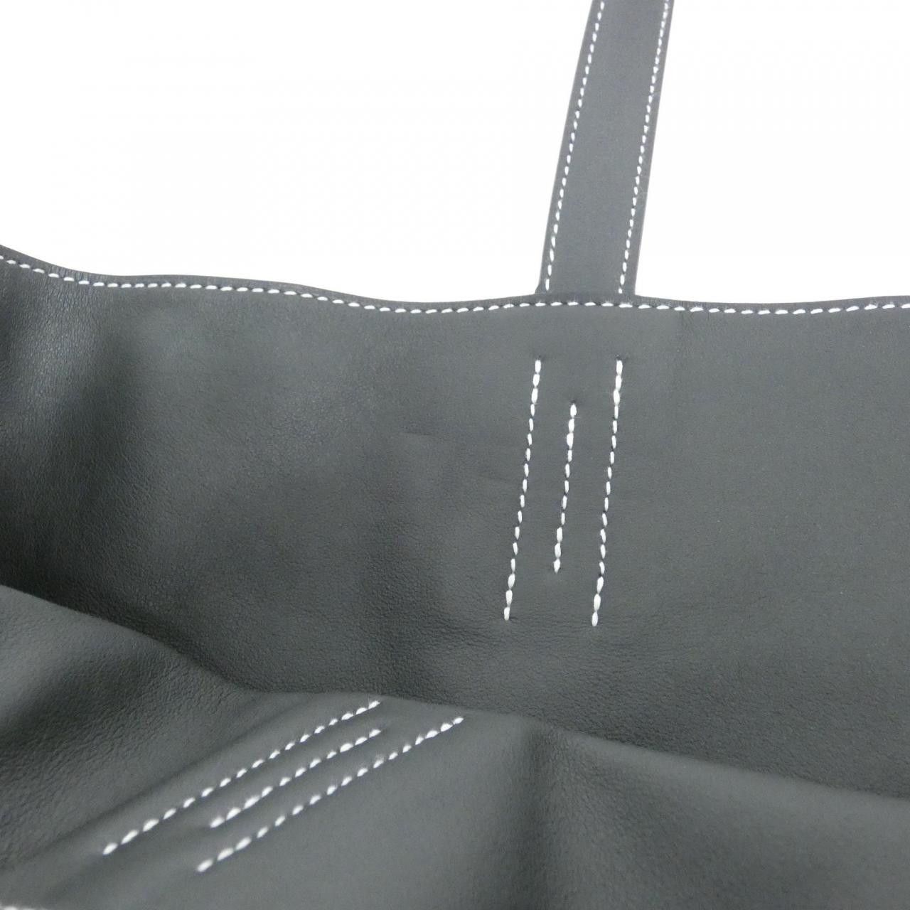 Hermes Hermes Hermes Maxi Double Sens Sikkim Tote Bag Leather Tote Bag Stamp Q DUTY FREE for USA Size ONE SIZE - 6 Thumbnail