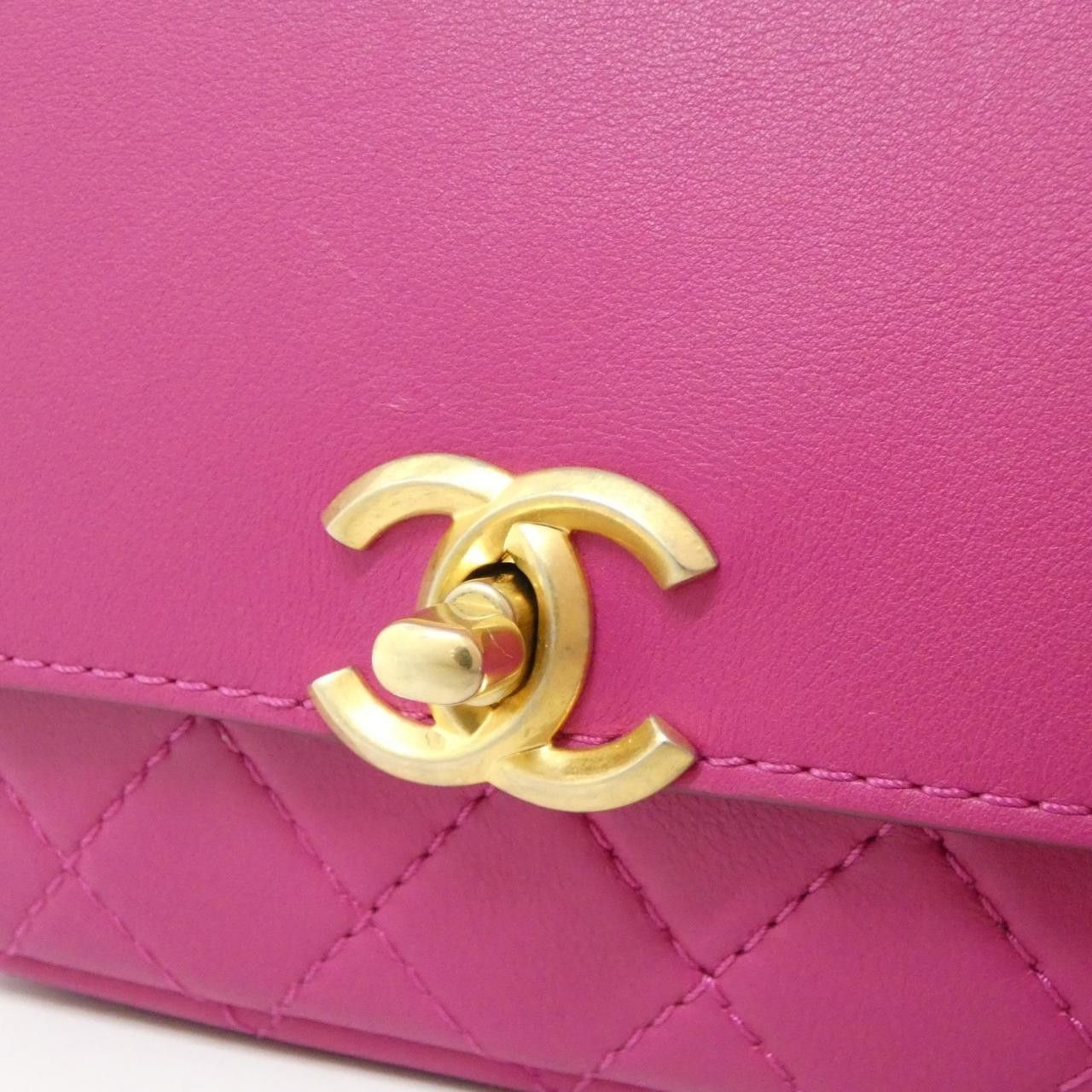 Chanel Chanel Chanel Calf Shoulder Bag Leather Shoulder Bag AS1094 DUTY FREE for USA Size ONE SIZE - 4 Thumbnail
