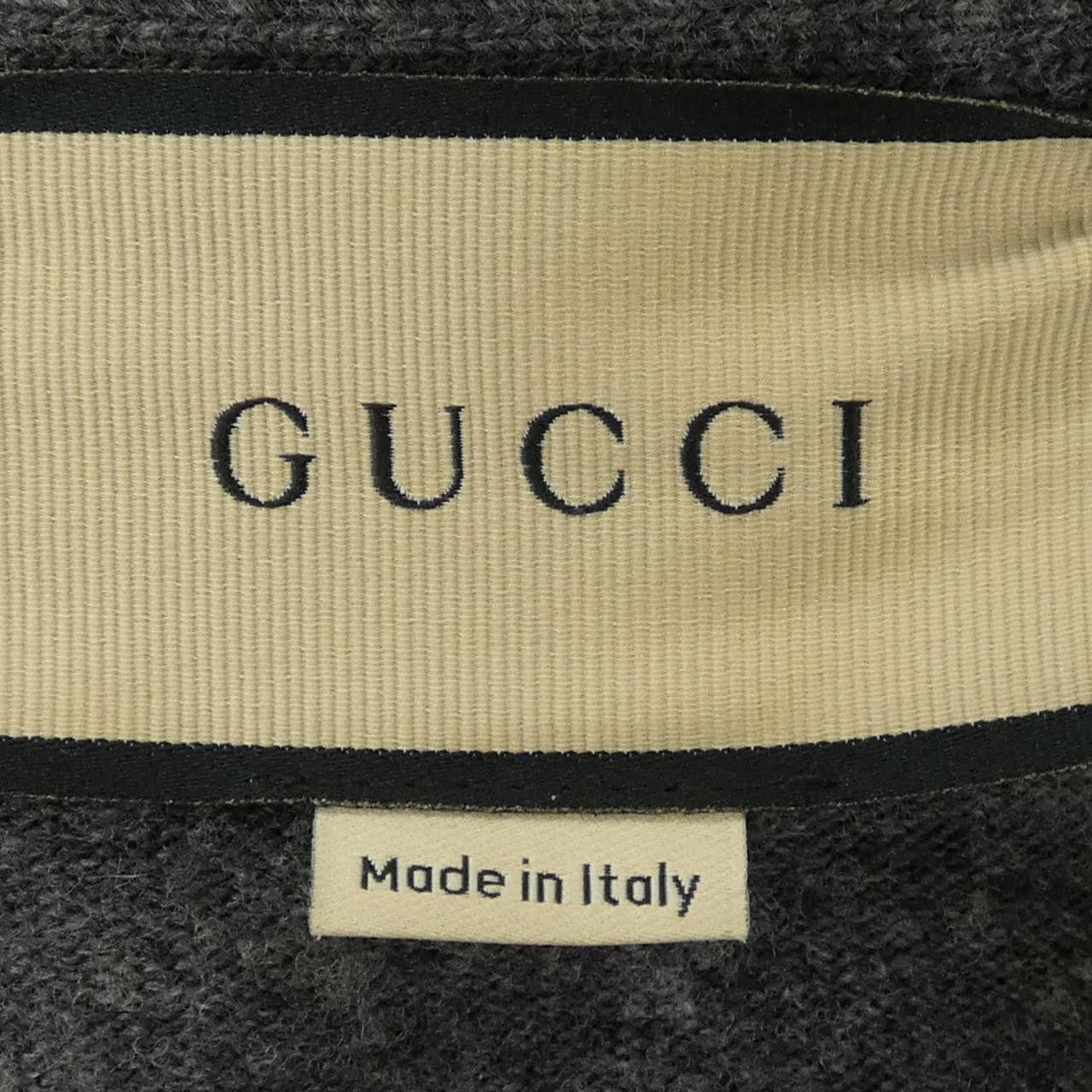 Gucci Gucci Gucci GG Wool Jacquard Cardigan Textile Tops 694758XKCC5 DUTY FREE for USA Size ONE SIZE - 4 Thumbnail