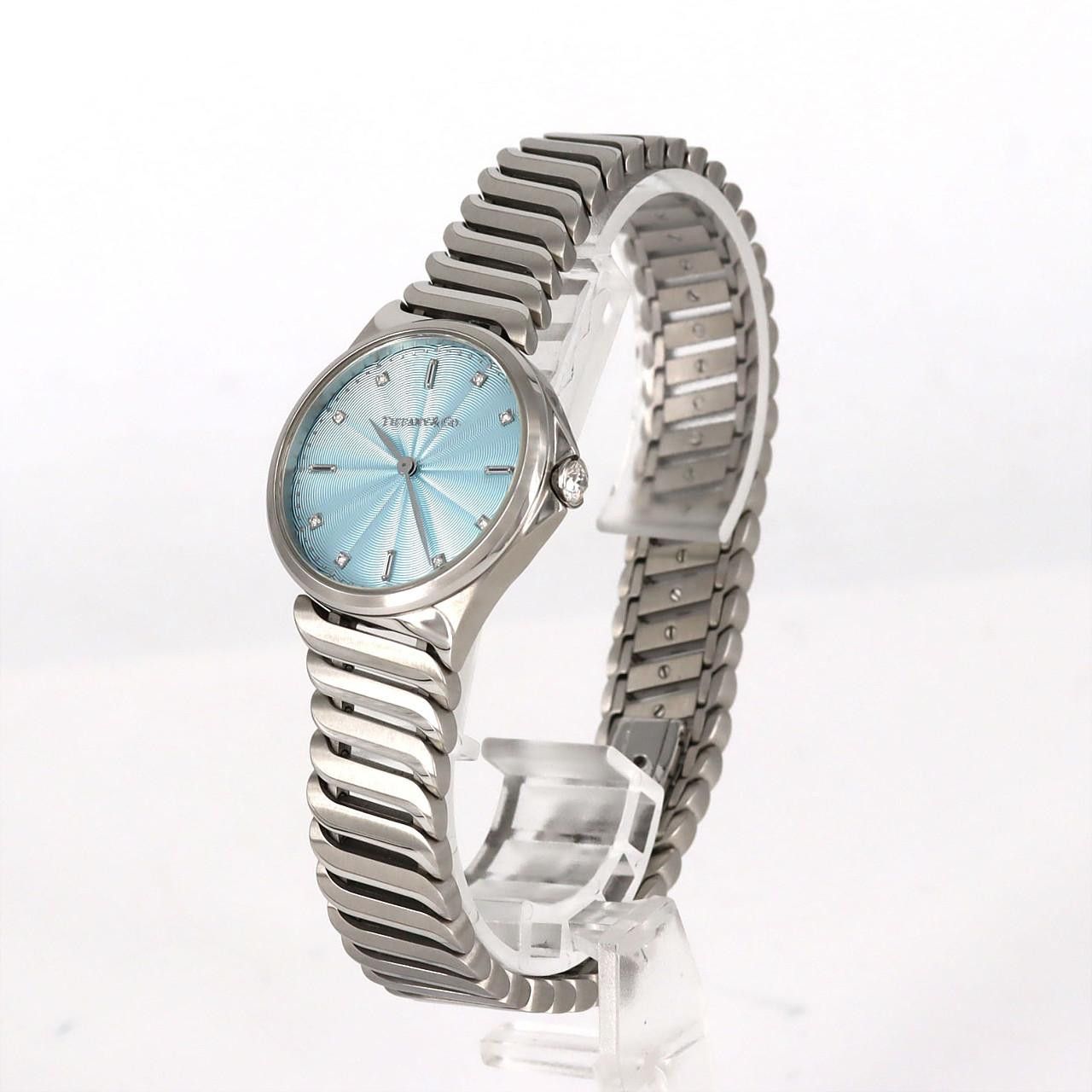 Tiffany & Co. Tiffany & Co. Tiffany Metro Stainless Steel Quartz Metal Quartz 60874516 DUTY FREE for USA Size ONE SIZE - 2 Thumbnail