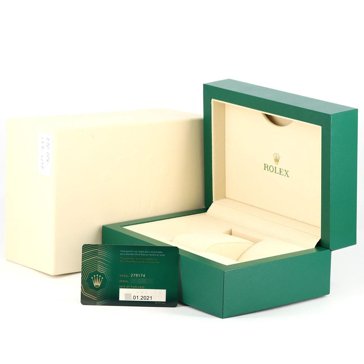 Rolex Rolex Rolex Datejust Stainless Steel White Gold Automatic Metal Automatic 279174 DUTY FREE for USA Size ONE SIZE - 7 Thumbnail