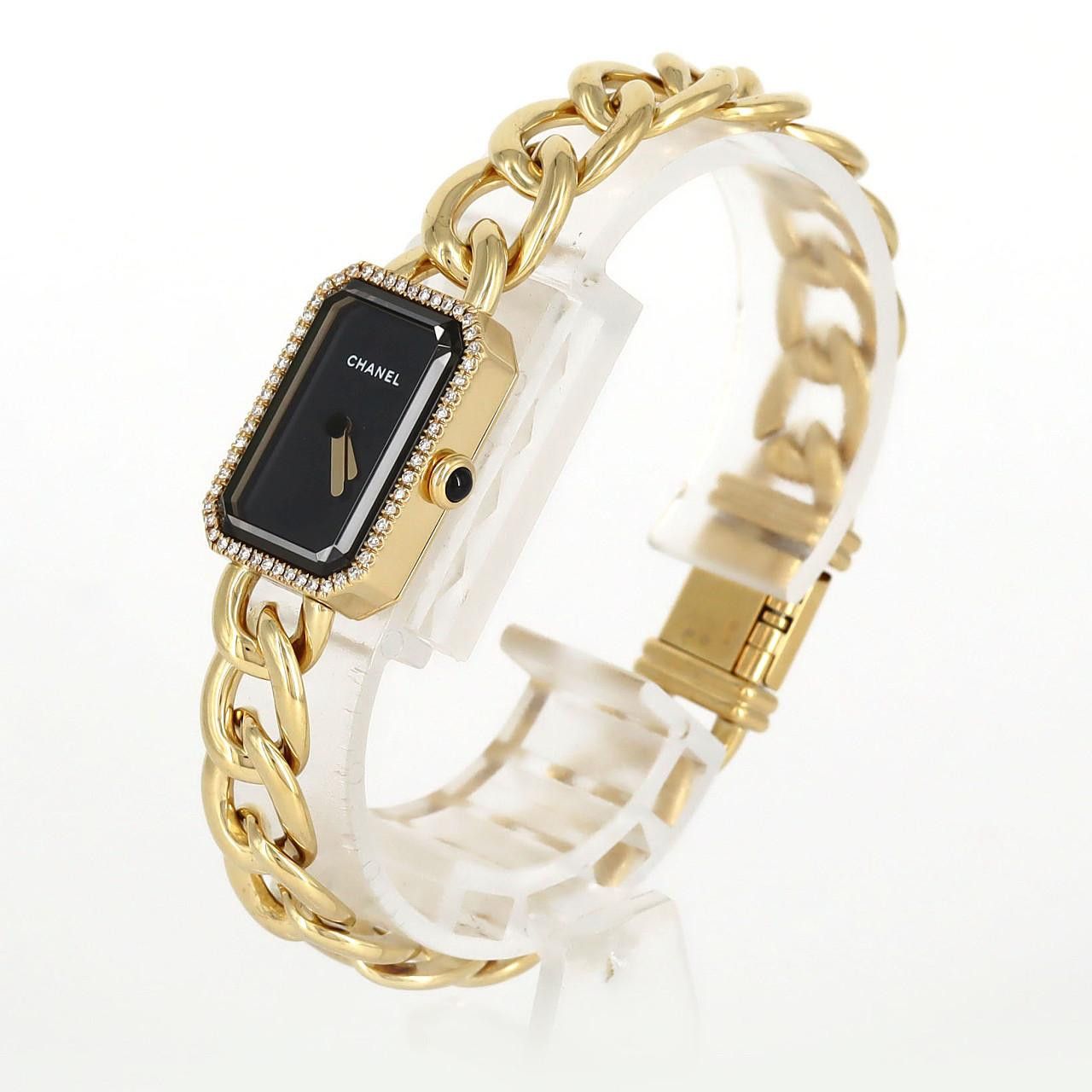Chanel Chanel Chanel Premiere Yellow Gold Quartz Precious Metal Quartz H3258 DUTY FREE for USA Size ONE SIZE - 2 Thumbnail