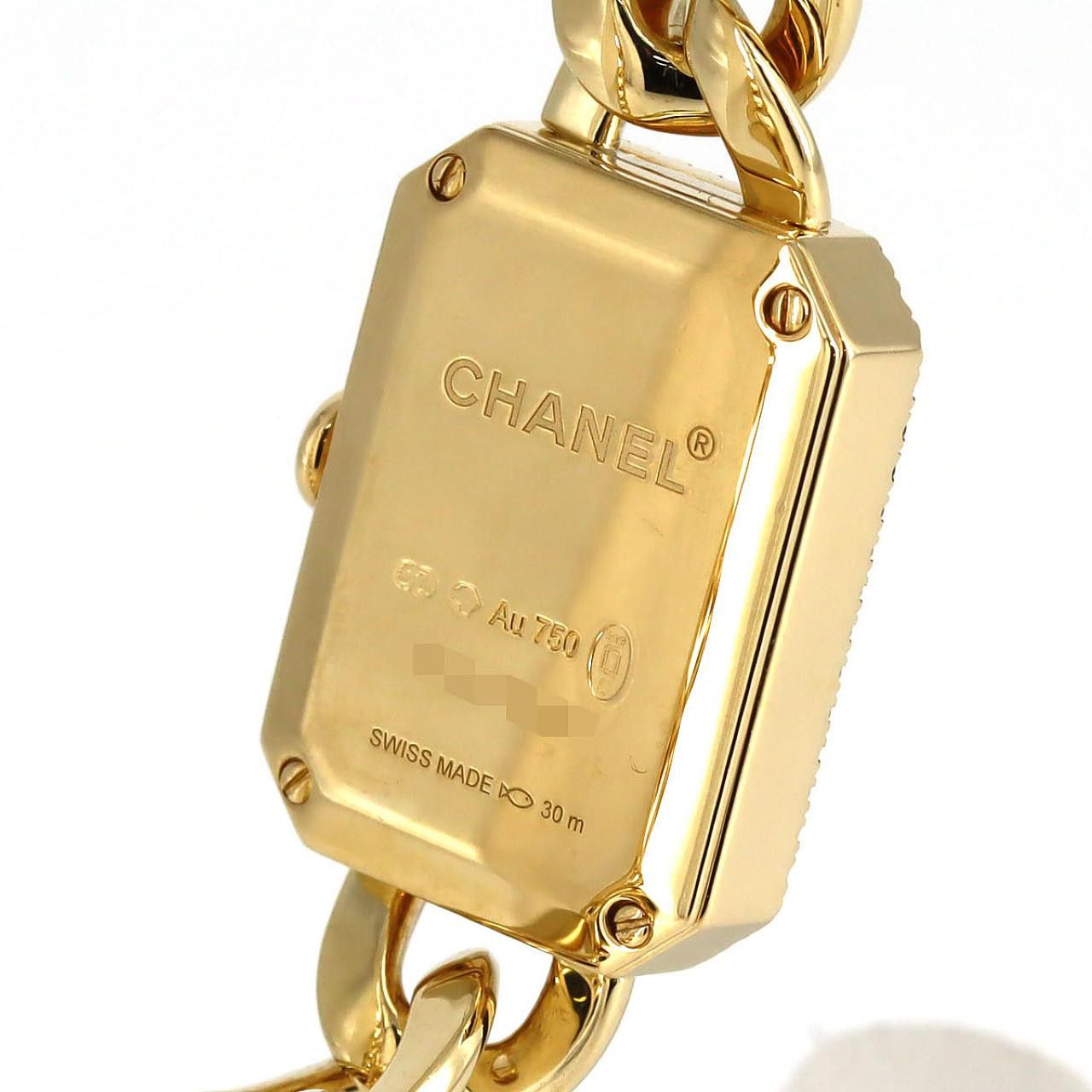 Chanel Chanel Chanel Premiere Yellow Gold Quartz Precious Metal Quartz H3258 DUTY FREE for USA Size ONE SIZE - 7 Thumbnail